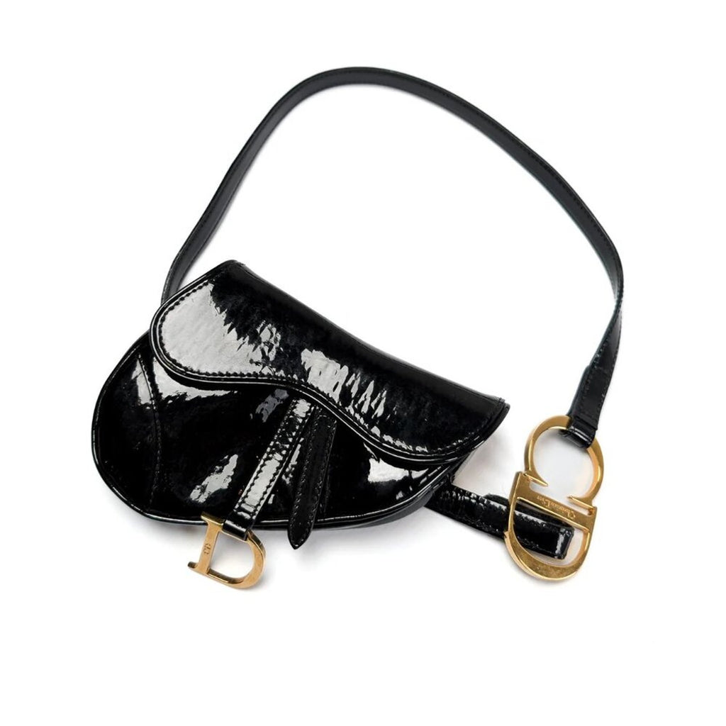 Vintage Dior Saddle Belt Waist Bag by Galliano