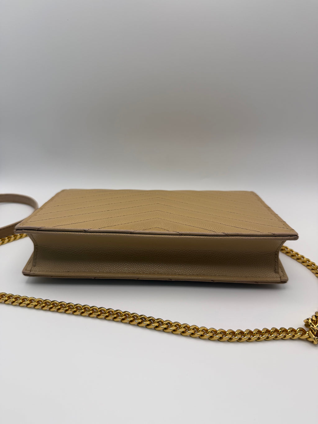 YSL Cassandre envelope flap wallet on chain