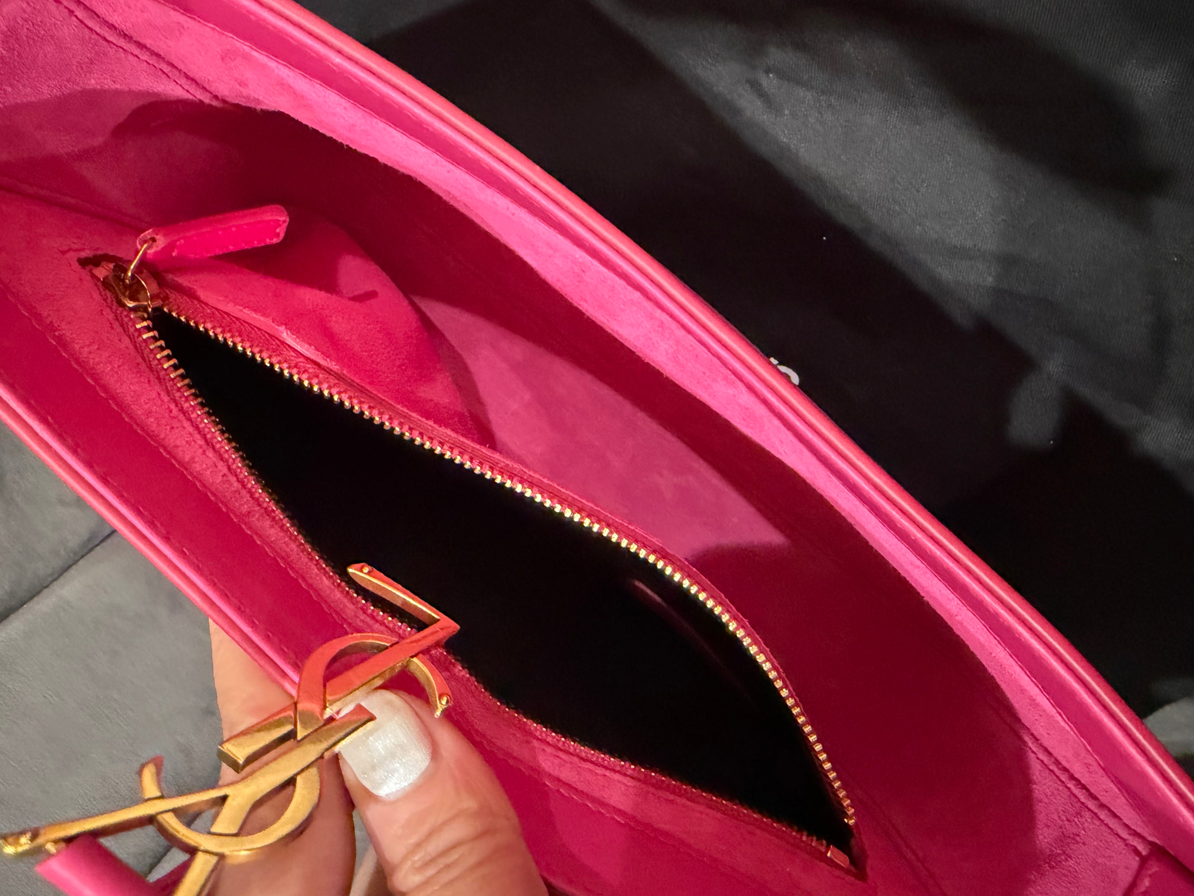 NWT Saint Laurent YSL Le 5 A 7 Hobo Bag – Pink