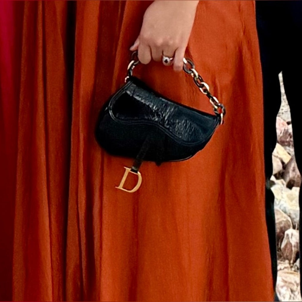 Vintage Dior Saddle Belt Waist Bag by Galliano