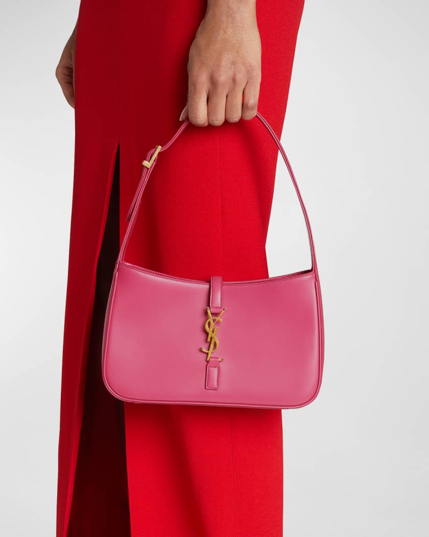 NWT Saint Laurent YSL Le 5 A 7 Hobo Bag – Pink