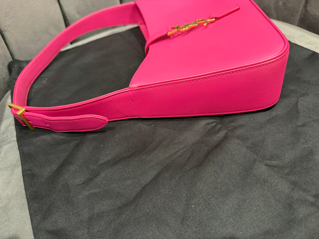 NWT Saint Laurent YSL Le 5 A 7 Hobo Bag – Pink