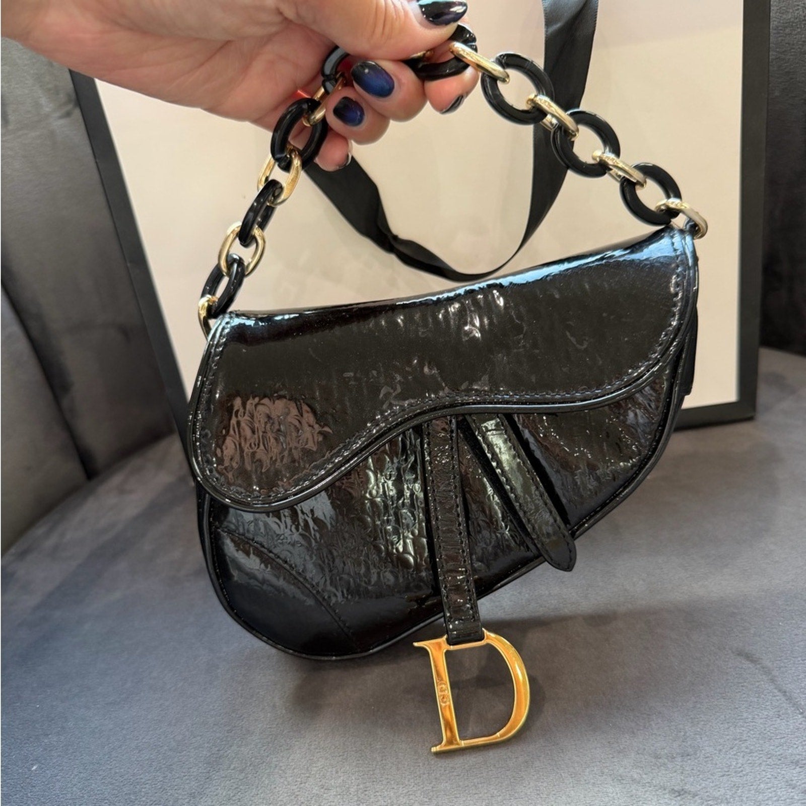 Vintage Dior Saddle Belt Waist Bag by Galliano