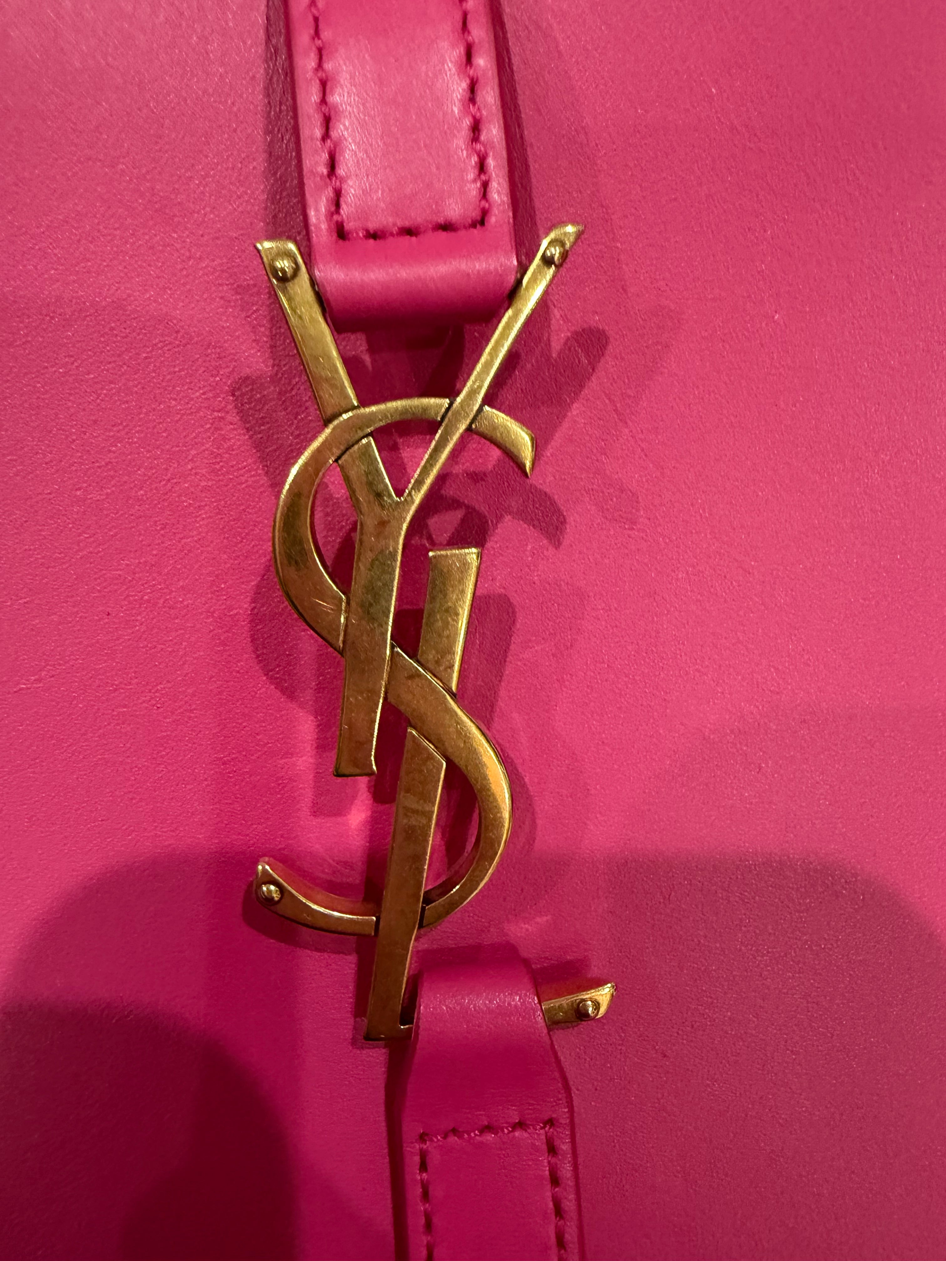 NWT Saint Laurent YSL Le 5 A 7 Hobo Bag – Pink