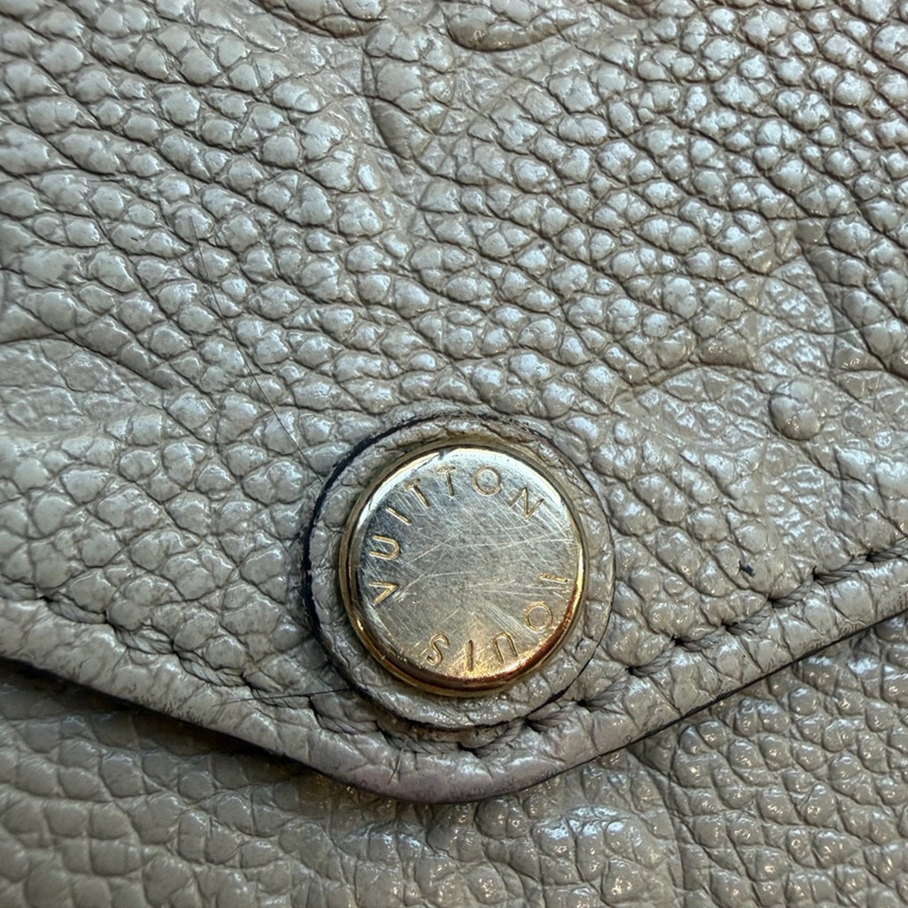 Louis Vuitton Empreinte Pochette Crossbody Bag Felicie Turtle Dove Tourterelle