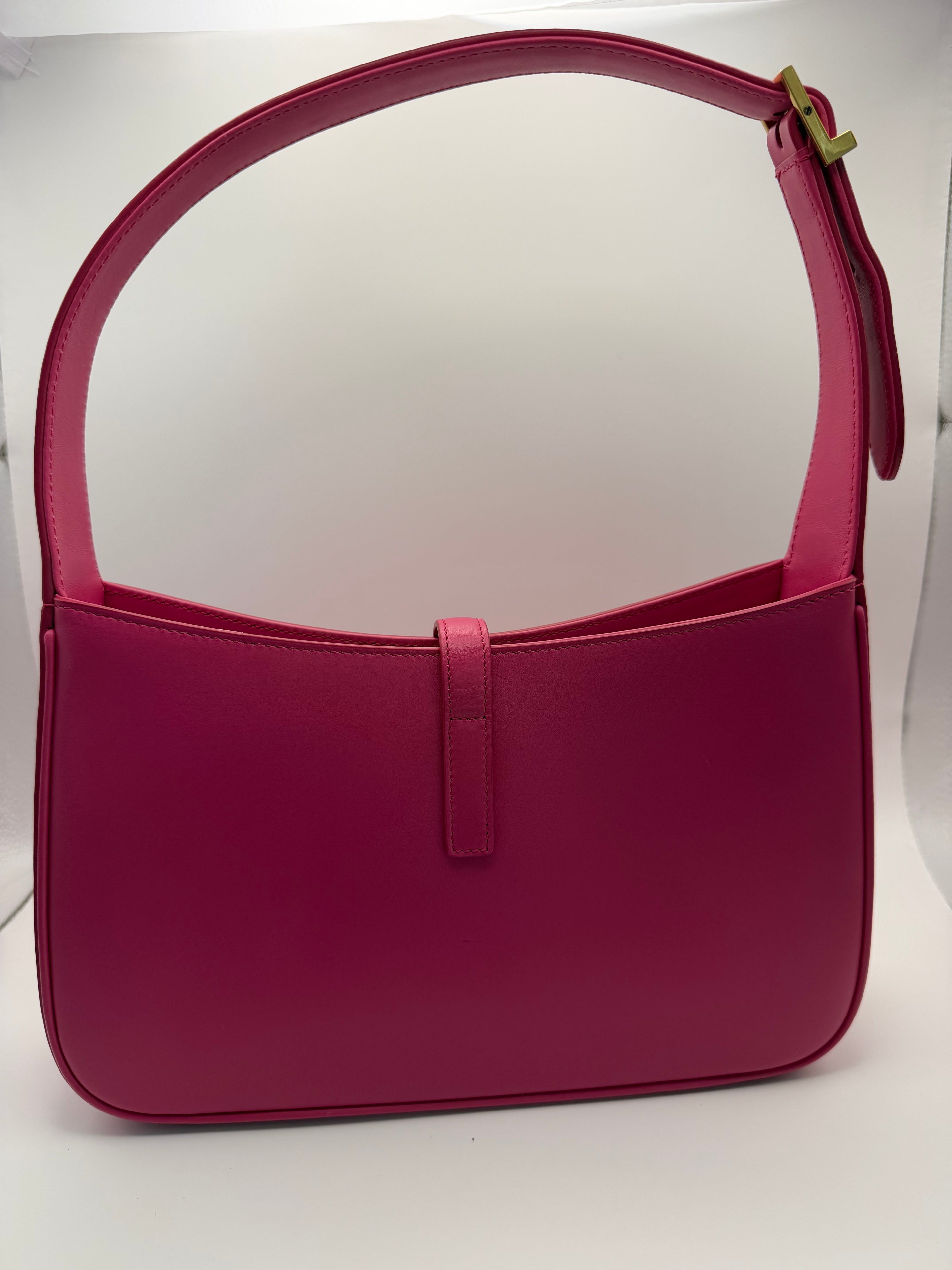 NWT Saint Laurent YSL Le 5 A 7 Hobo Bag – Pink