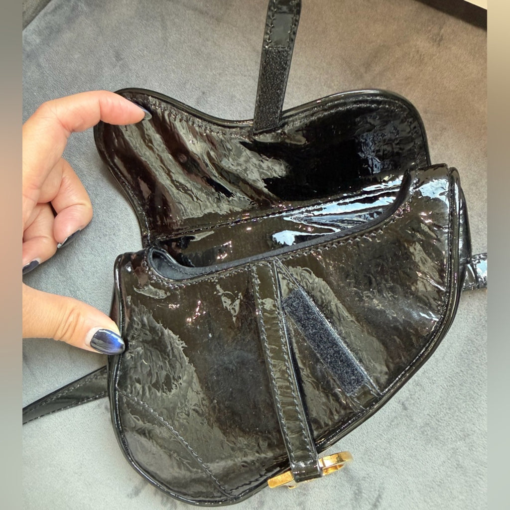 Vintage Dior Saddle Belt Waist Bag by Galliano