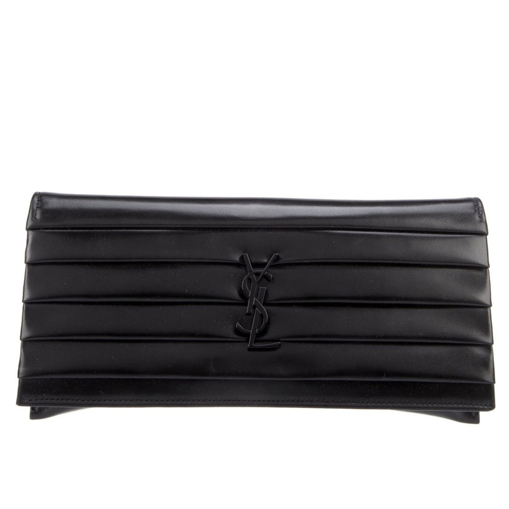 SAINT LAURENT Smoking YSL Monogram Clutch Bag