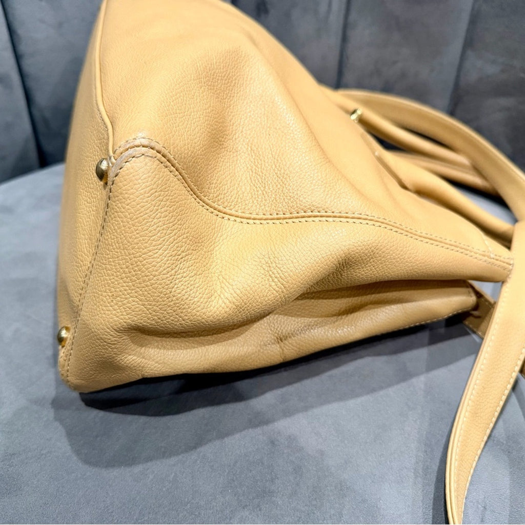 CHANEL Cerf Exec Tote Bag 24k Gold