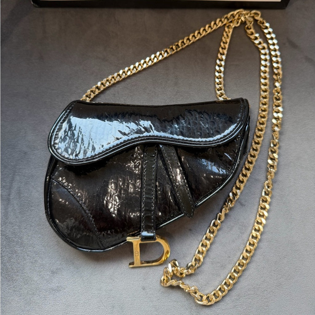 Vintage Dior Saddle Belt Waist Bag by Galliano