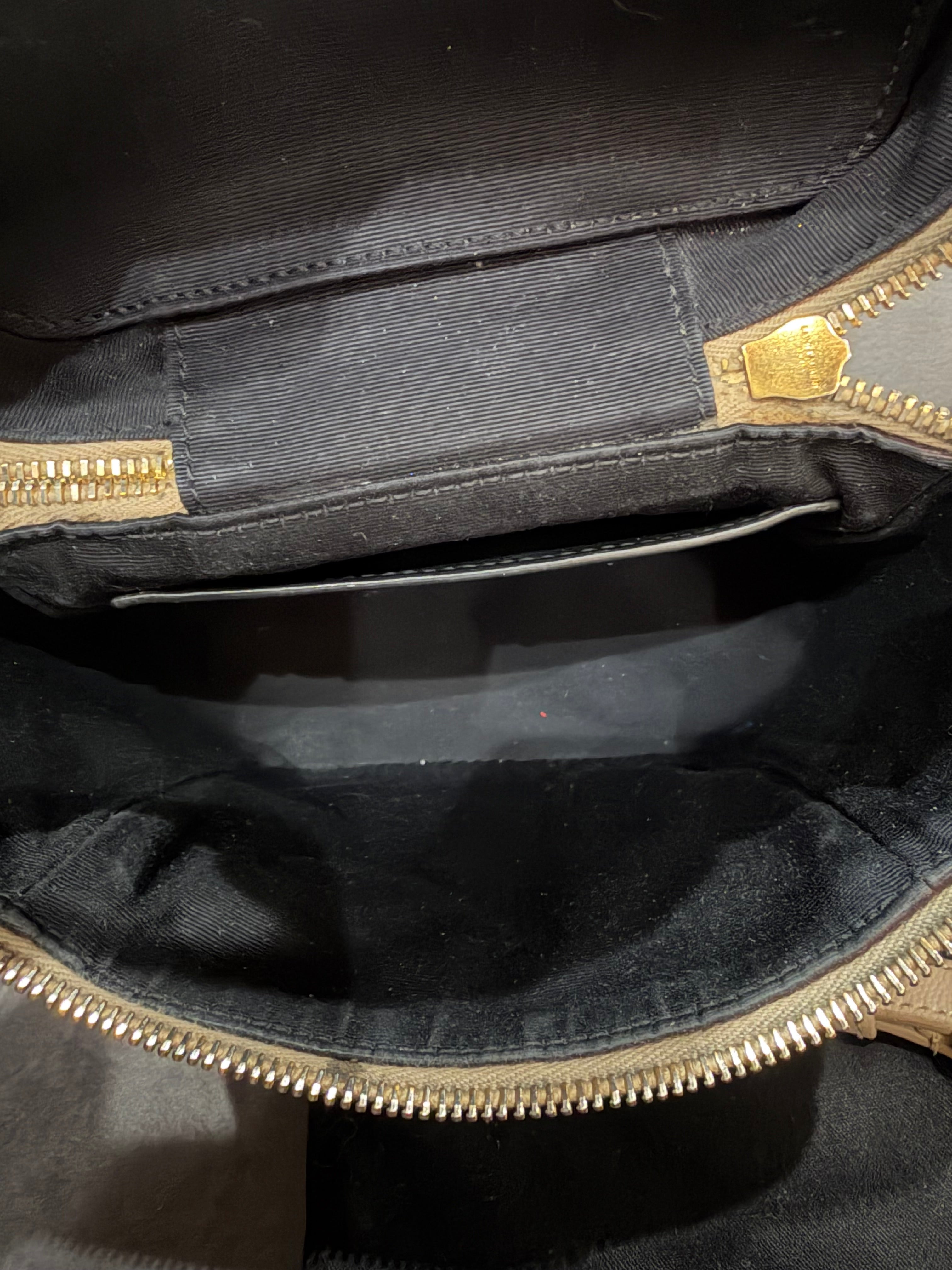YVES SAINT LAURENT 80s Vanity Bag in Beige