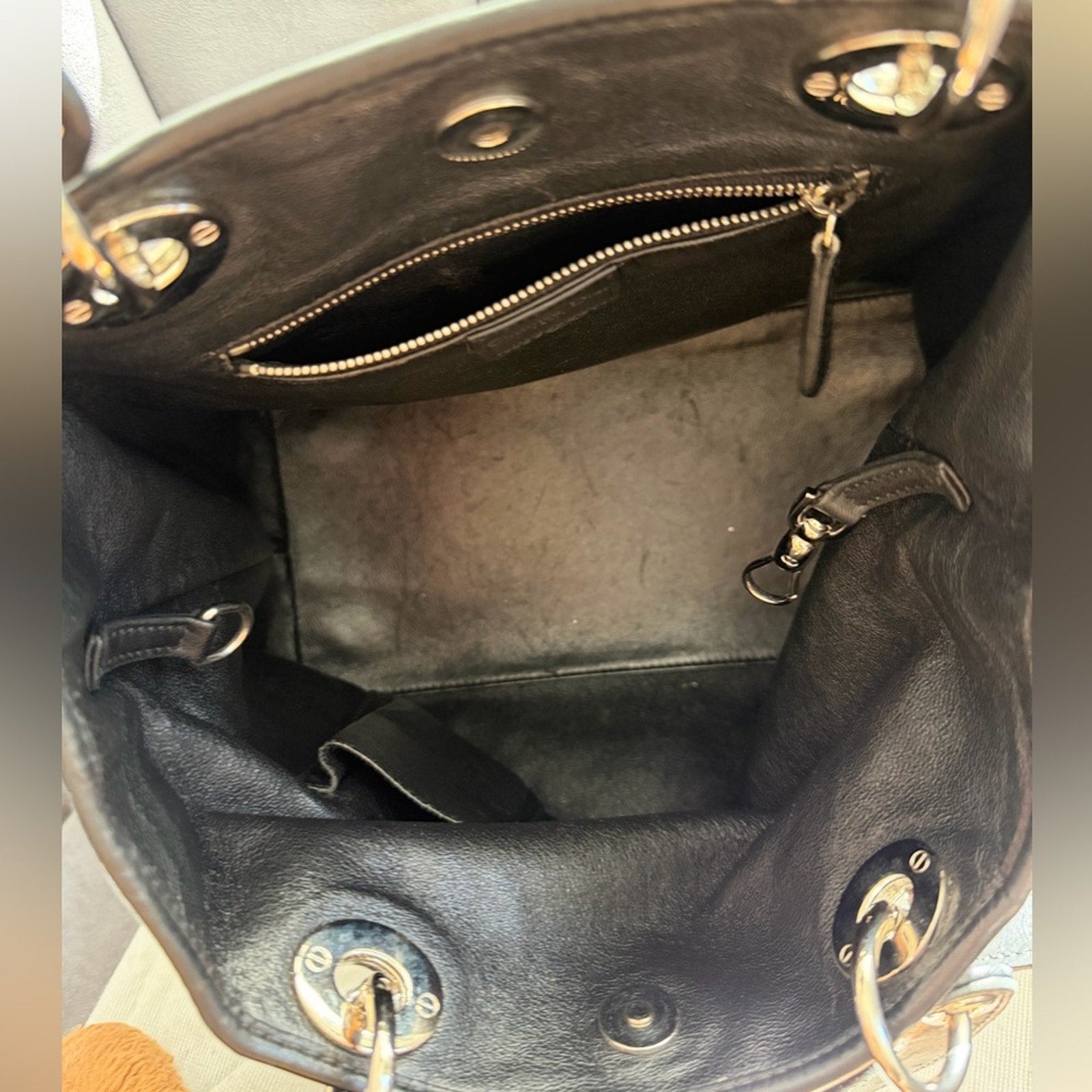 Lady Dior Soft Tote Bag Cannage