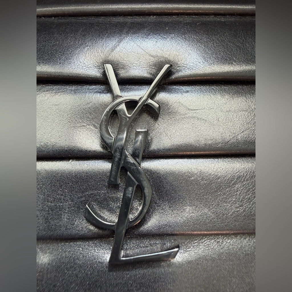 SAINT LAURENT Smoking YSL Monogram Clutch Bag