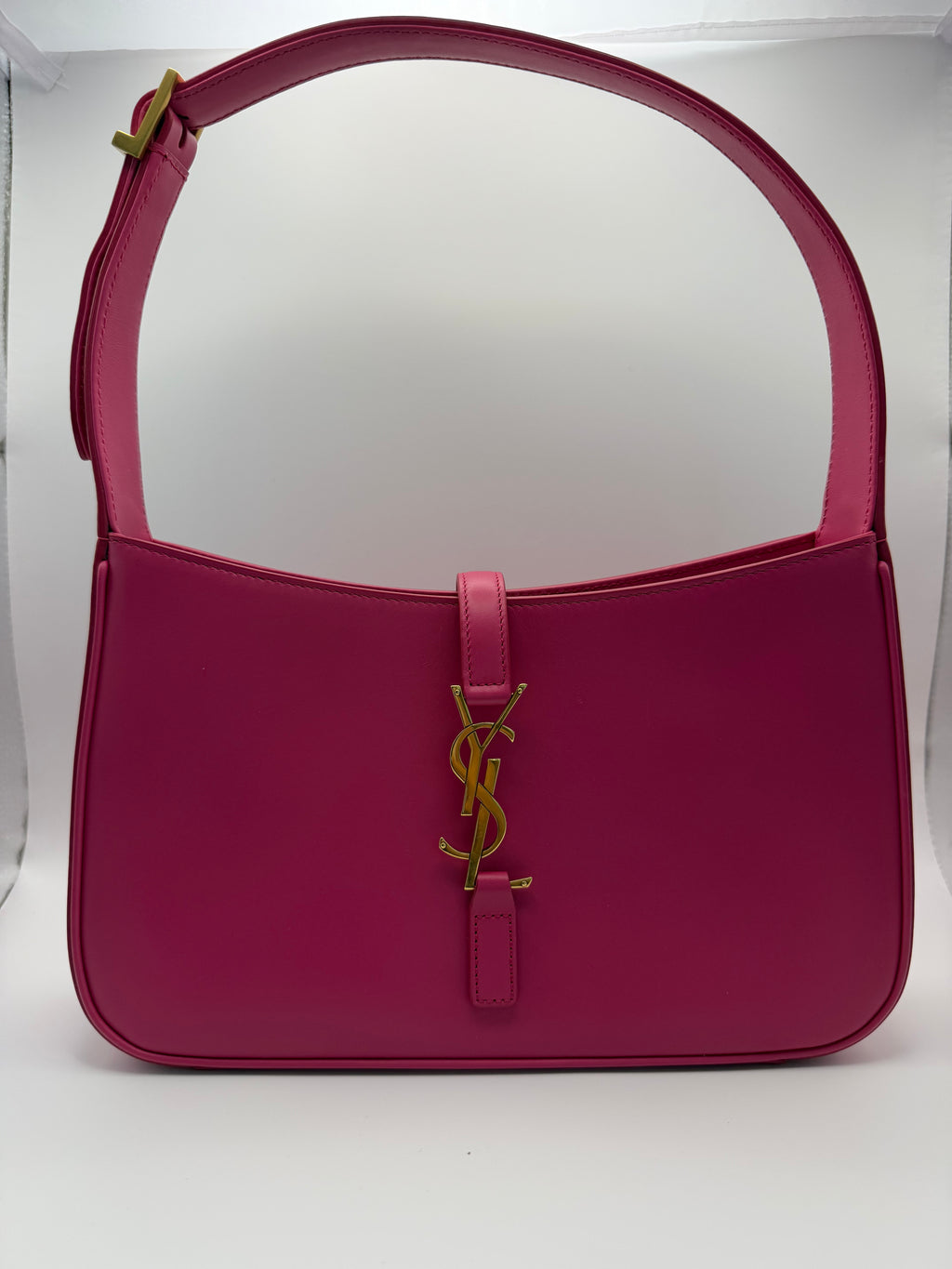 NWT Saint Laurent YSL Le 5 A 7 Hobo Bag – Pink