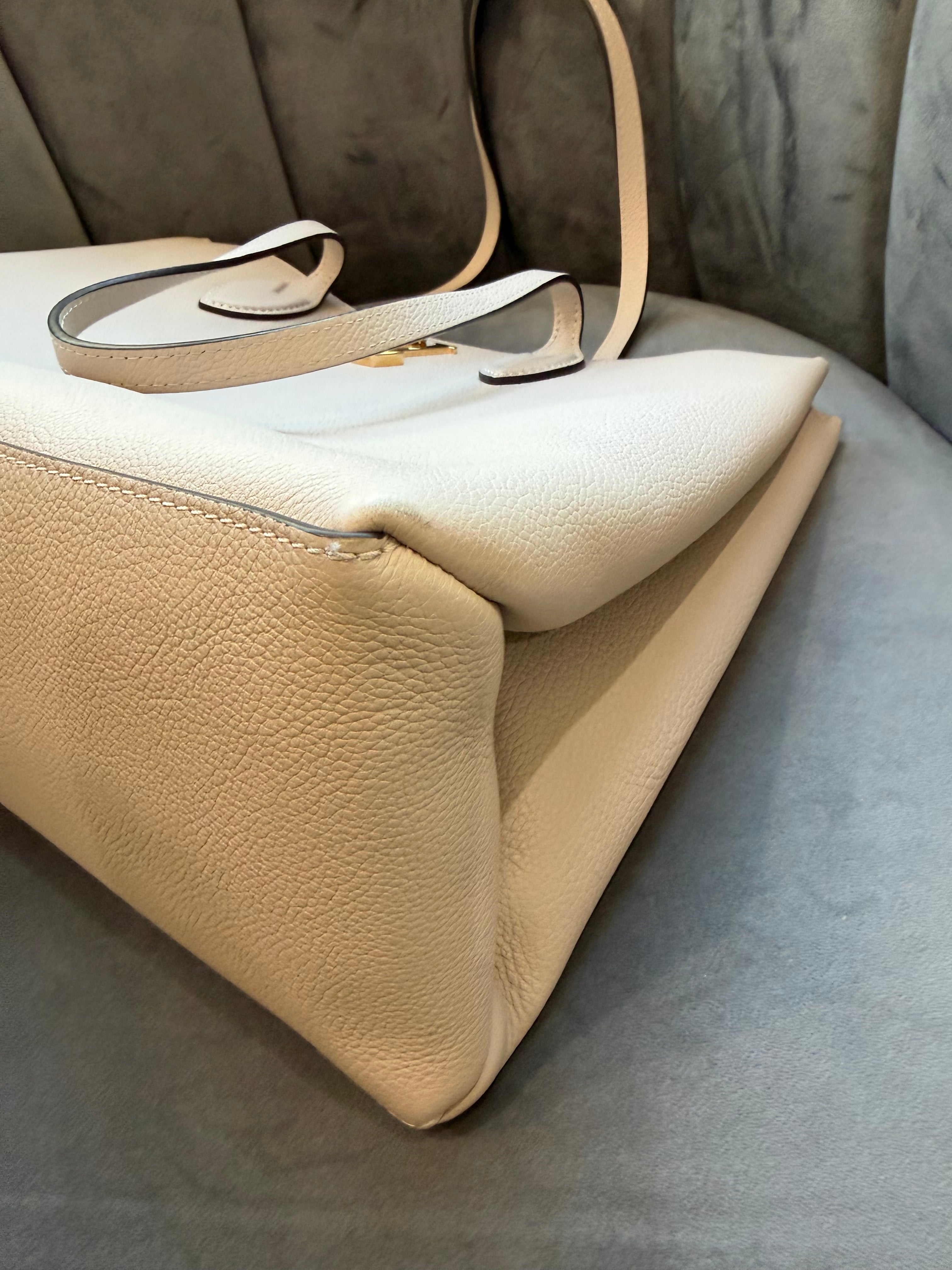 Louis Vuitton LockMe Shopping Tote Beige