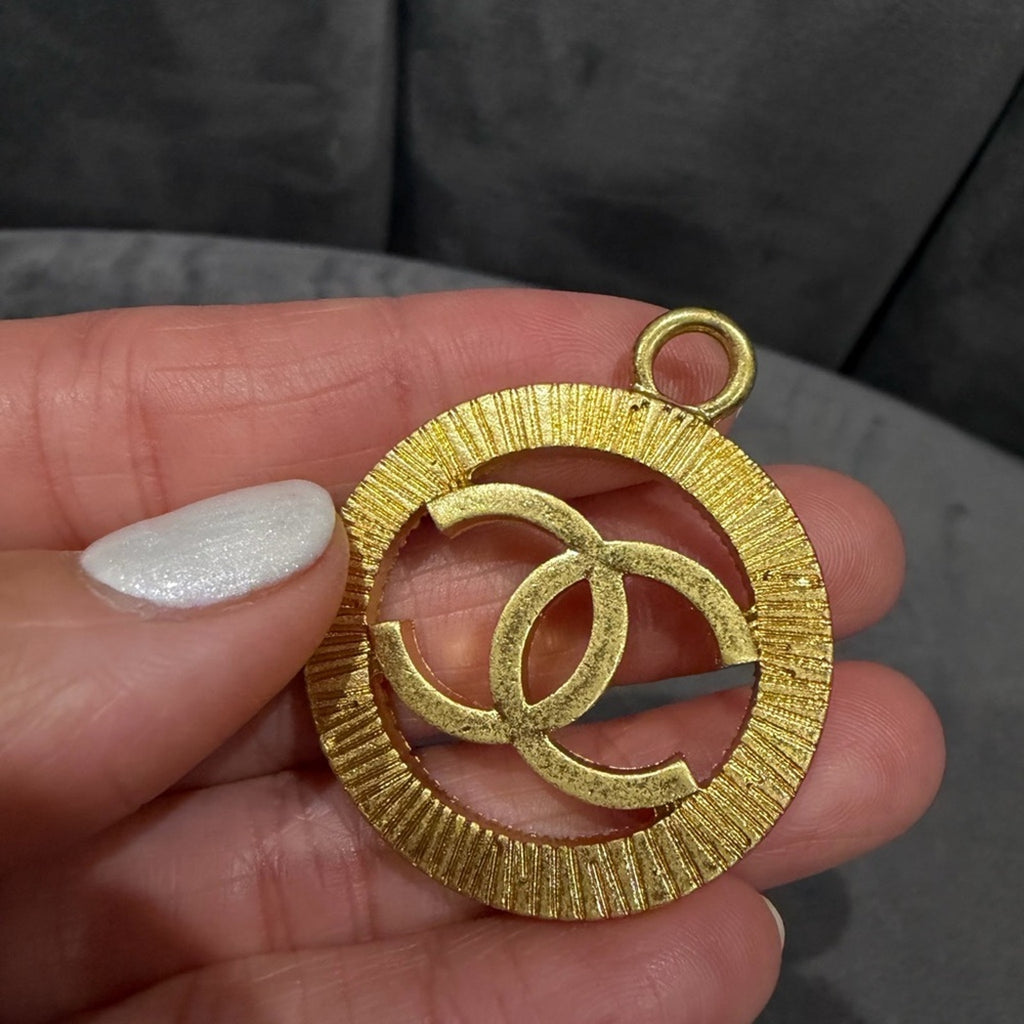 Chanel Medallion Triple Strand Necklace & Belt