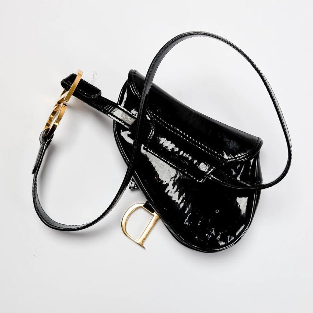 Vintage Dior Saddle Belt Waist Bag by Galliano