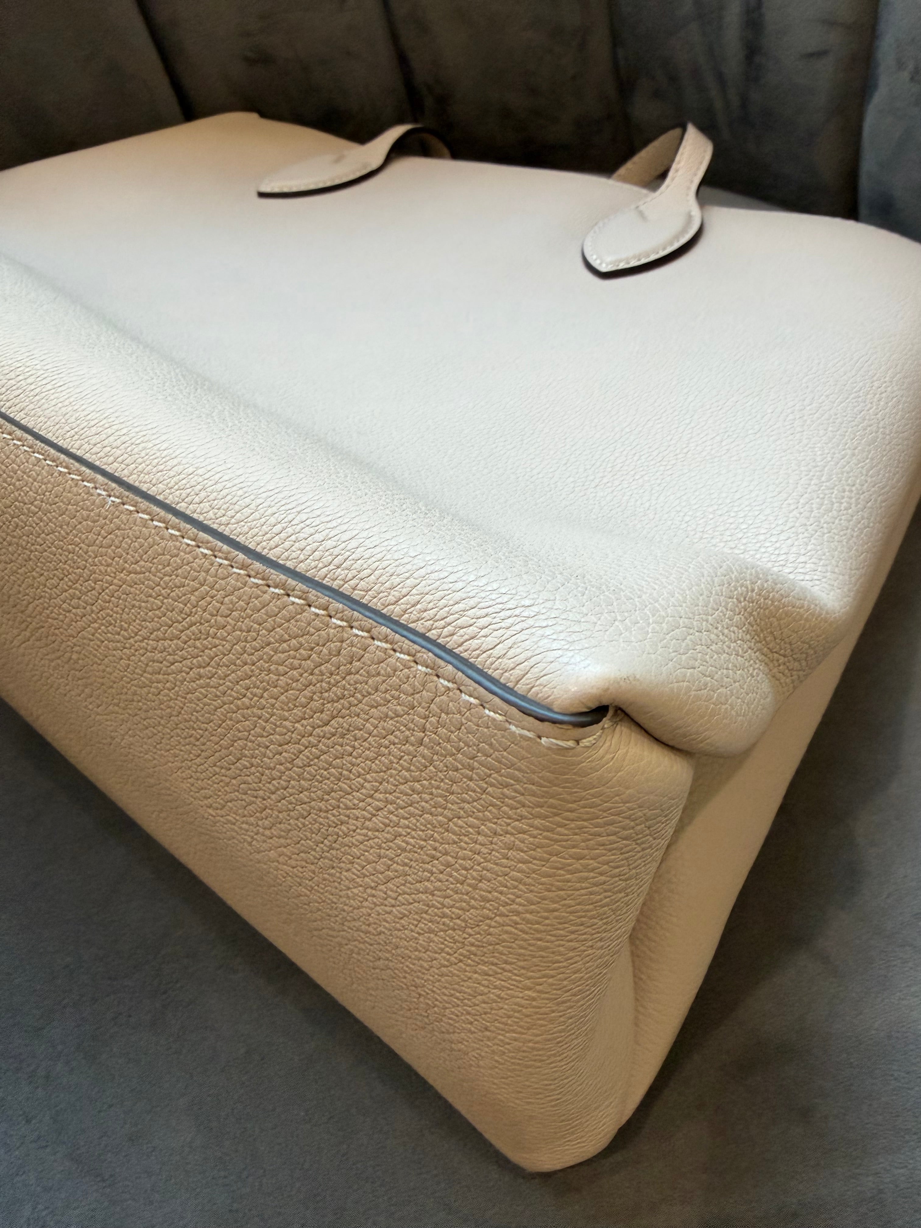 Louis Vuitton LockMe Shopping Tote Beige