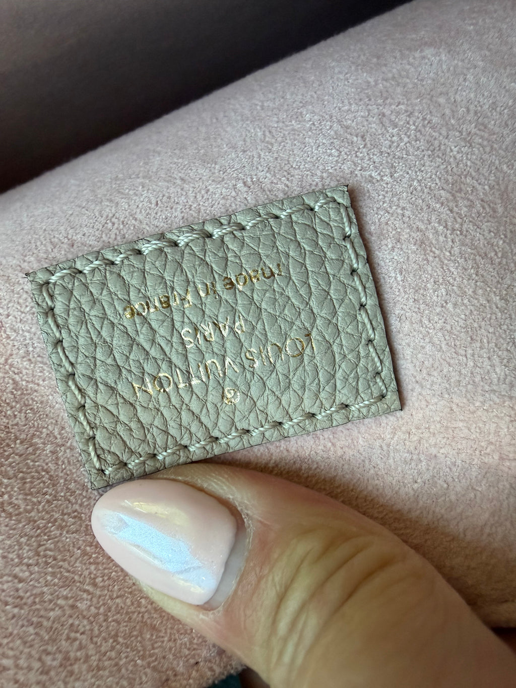 Louis Vuitton LockMe Shopping Tote Beige
