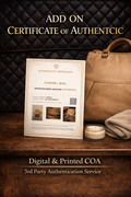 Add On: Certificate of Authenticity (COA)