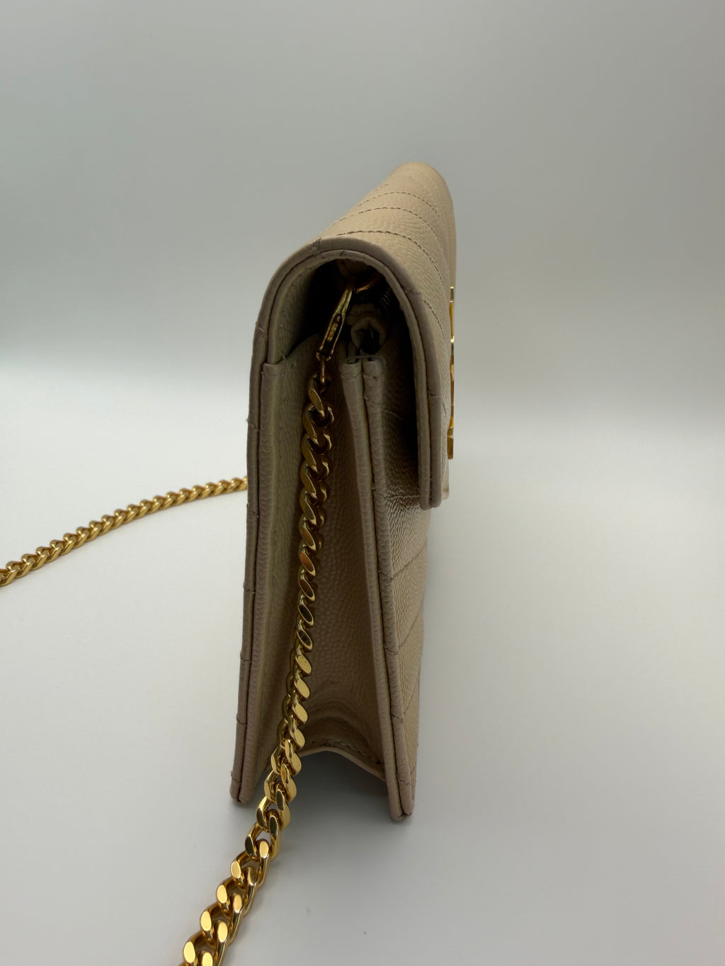 YSL Cassandre envelope flap wallet on chain