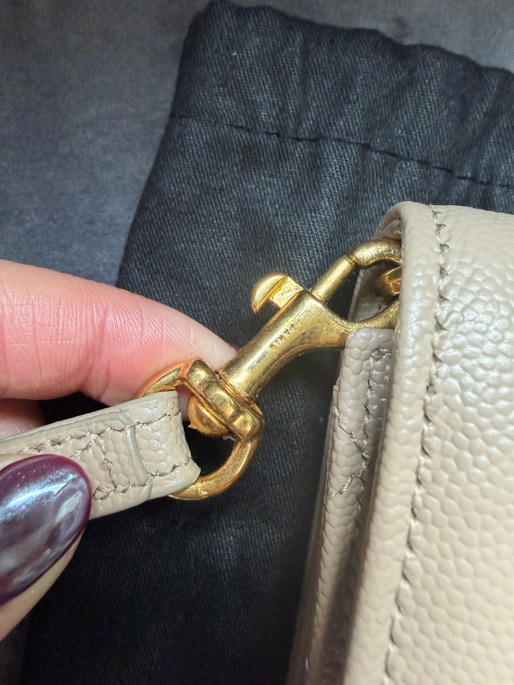 Saint Laurent Mixed Matelasse Monogram Quilted Wristlet