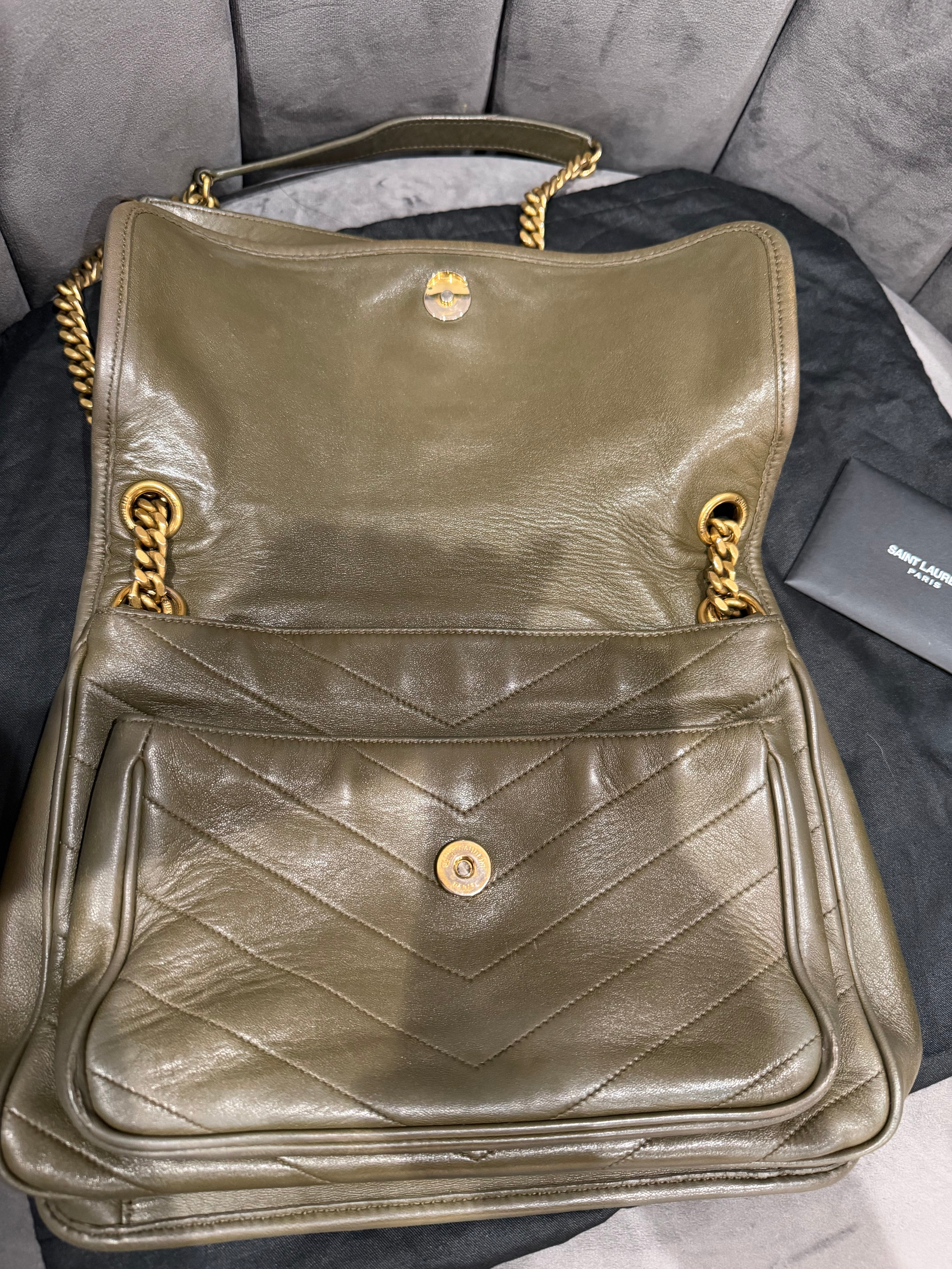 Saint Laurent Niki Chain Flap Bag in Medium