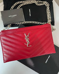 Red YSL Wallet on chain