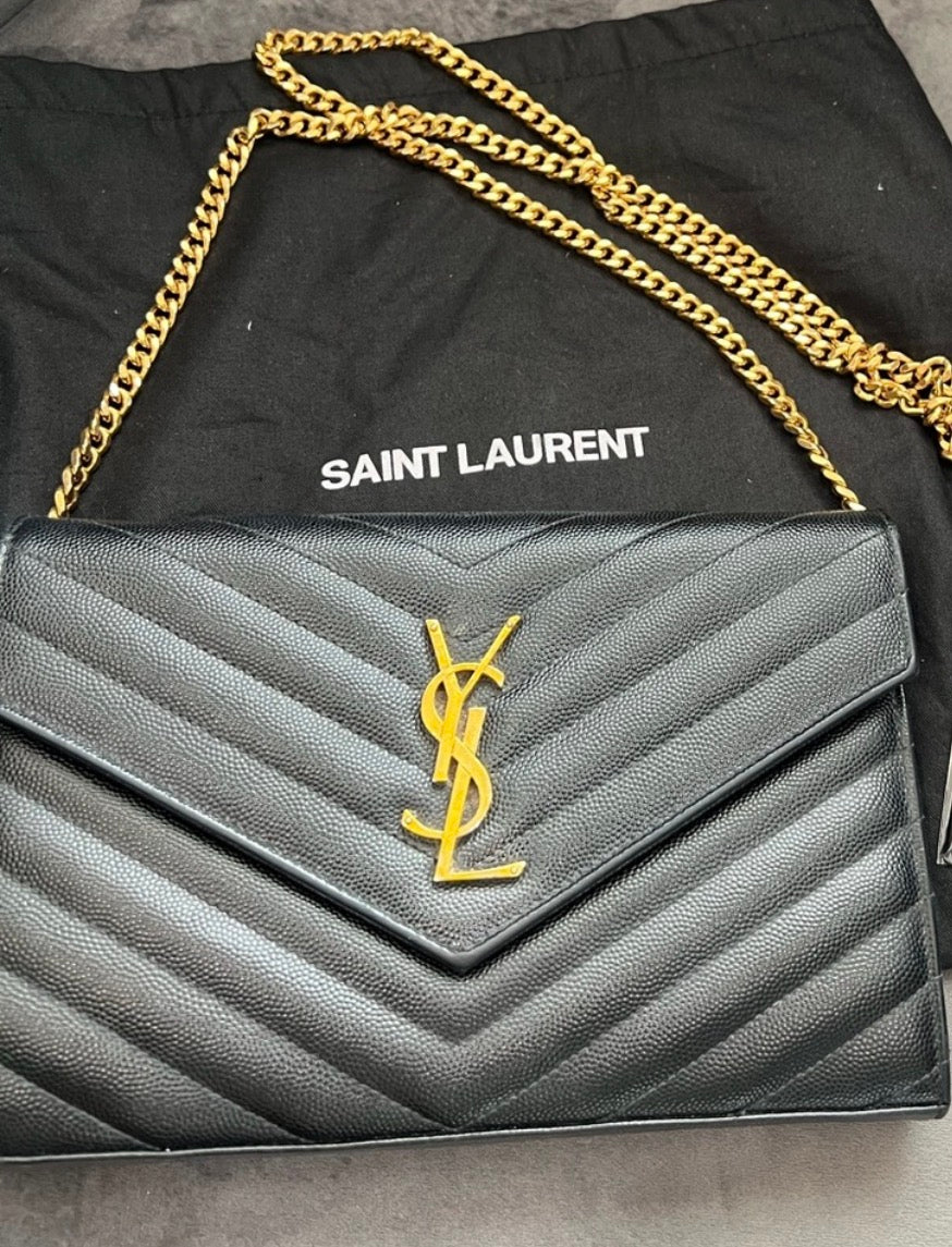 Yves Saint Laurent Cassandre envelope flap crossbody
