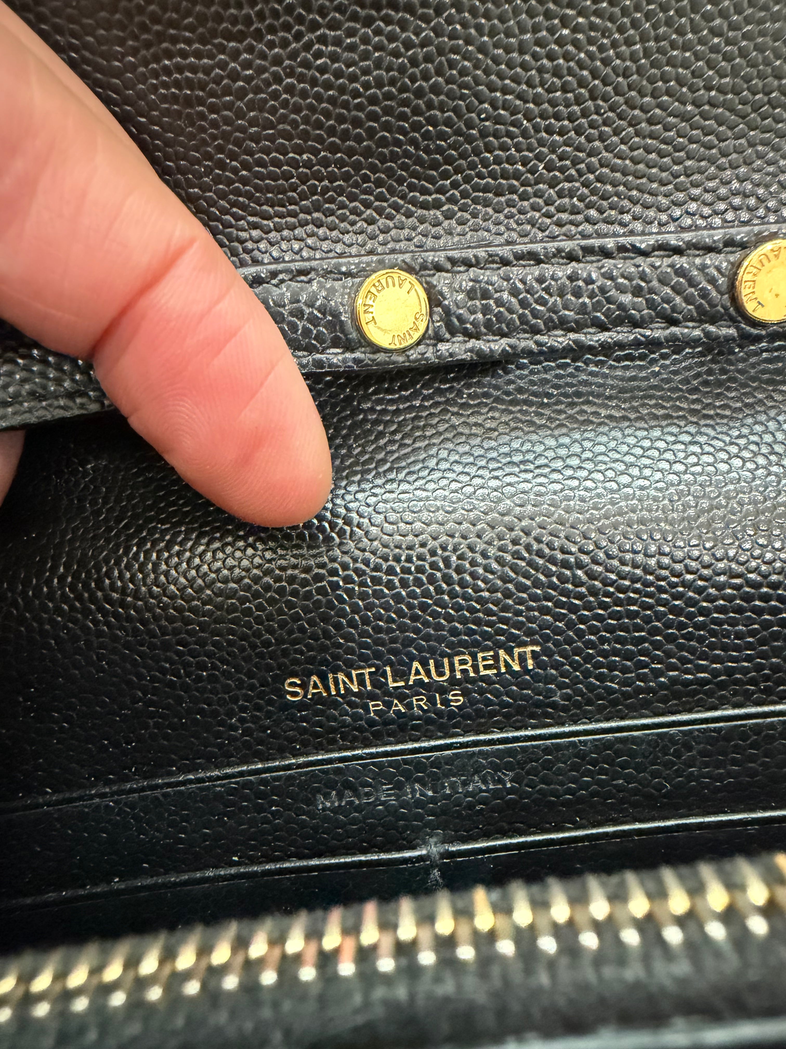 Yves Saint Laurent Cassandre envelope flap crossbody