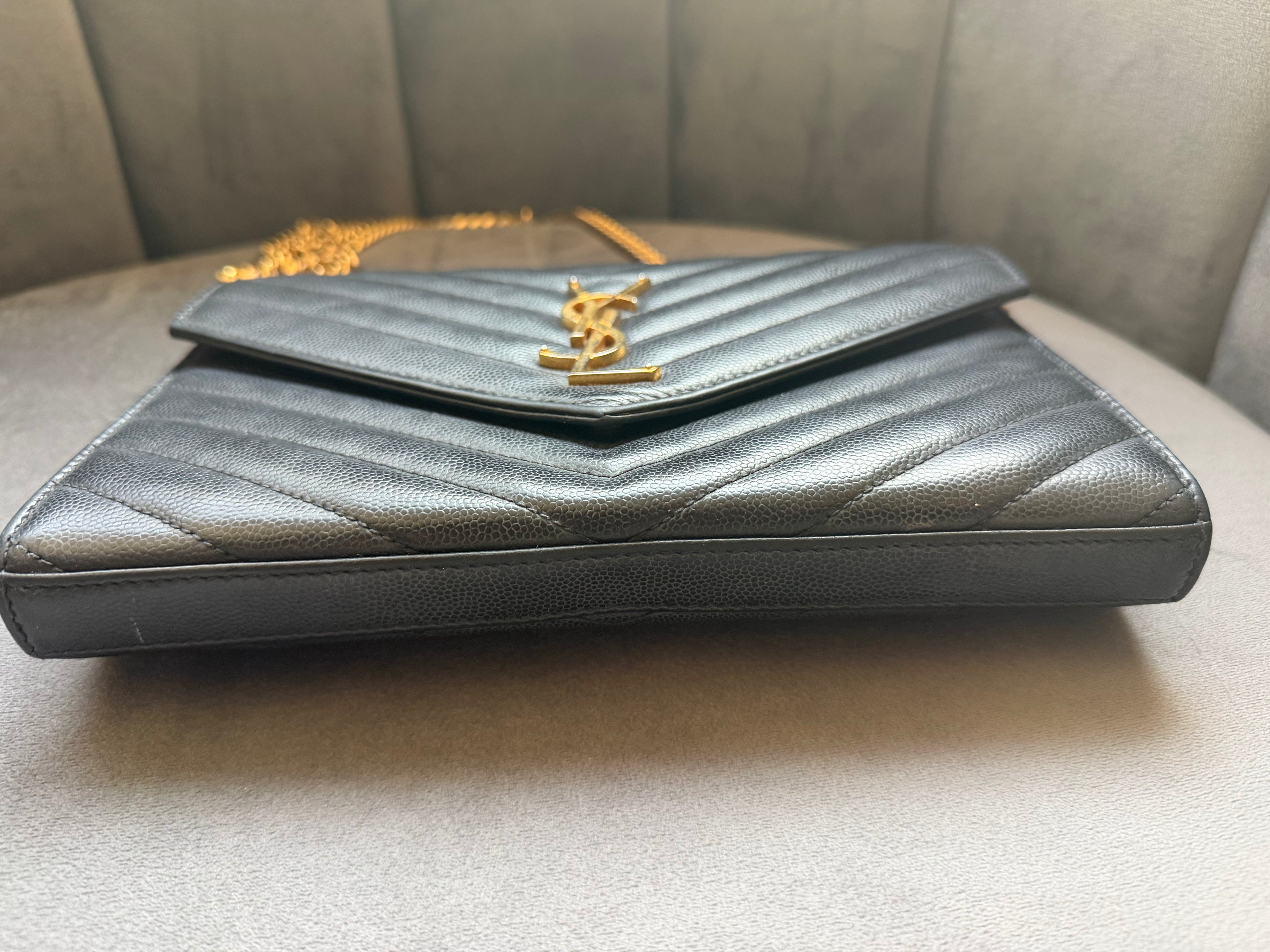 Yves Saint Laurent Cassandre envelope flap crossbody
