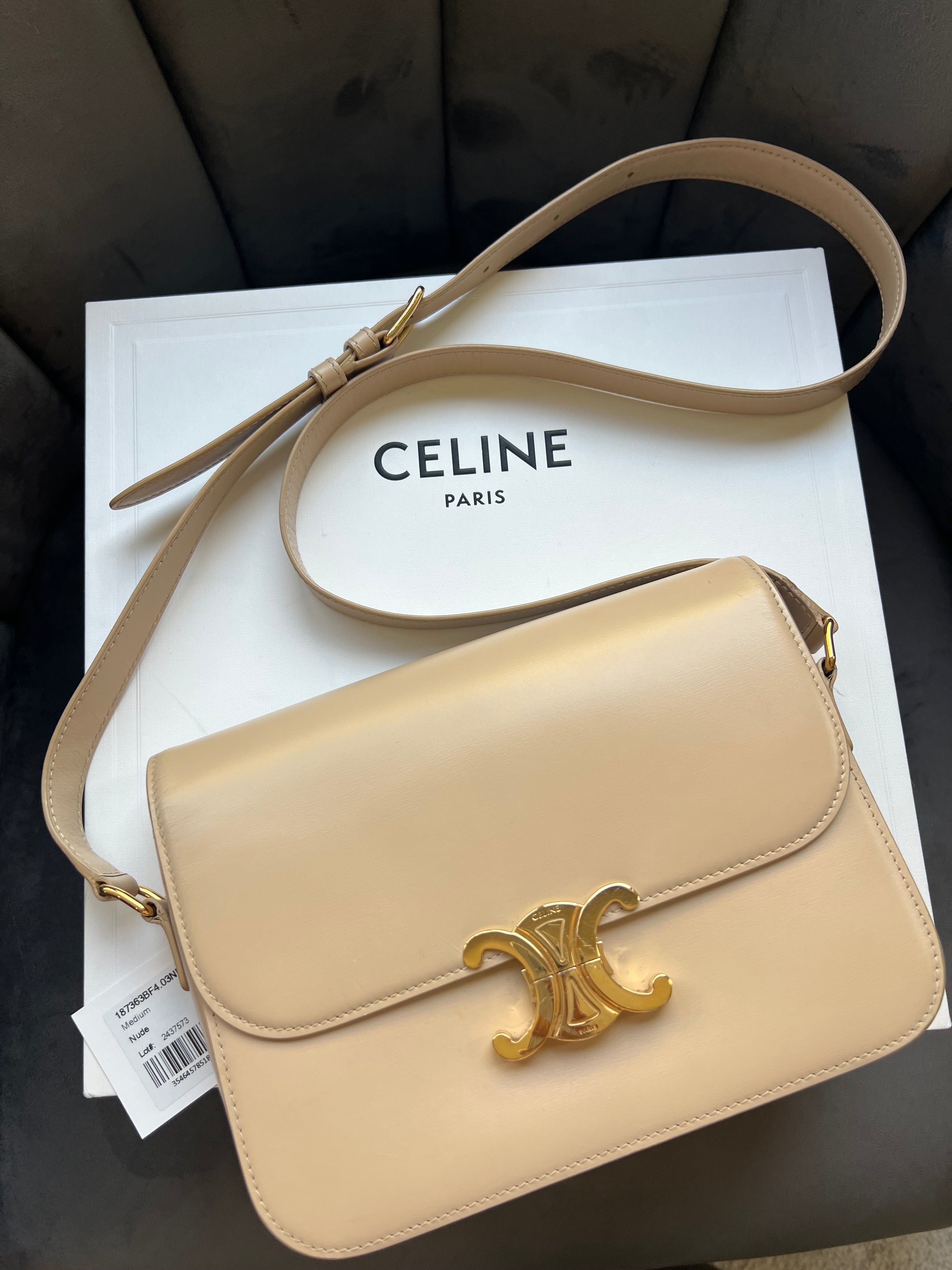 Celine Triomphe Crossbody Bag Medium