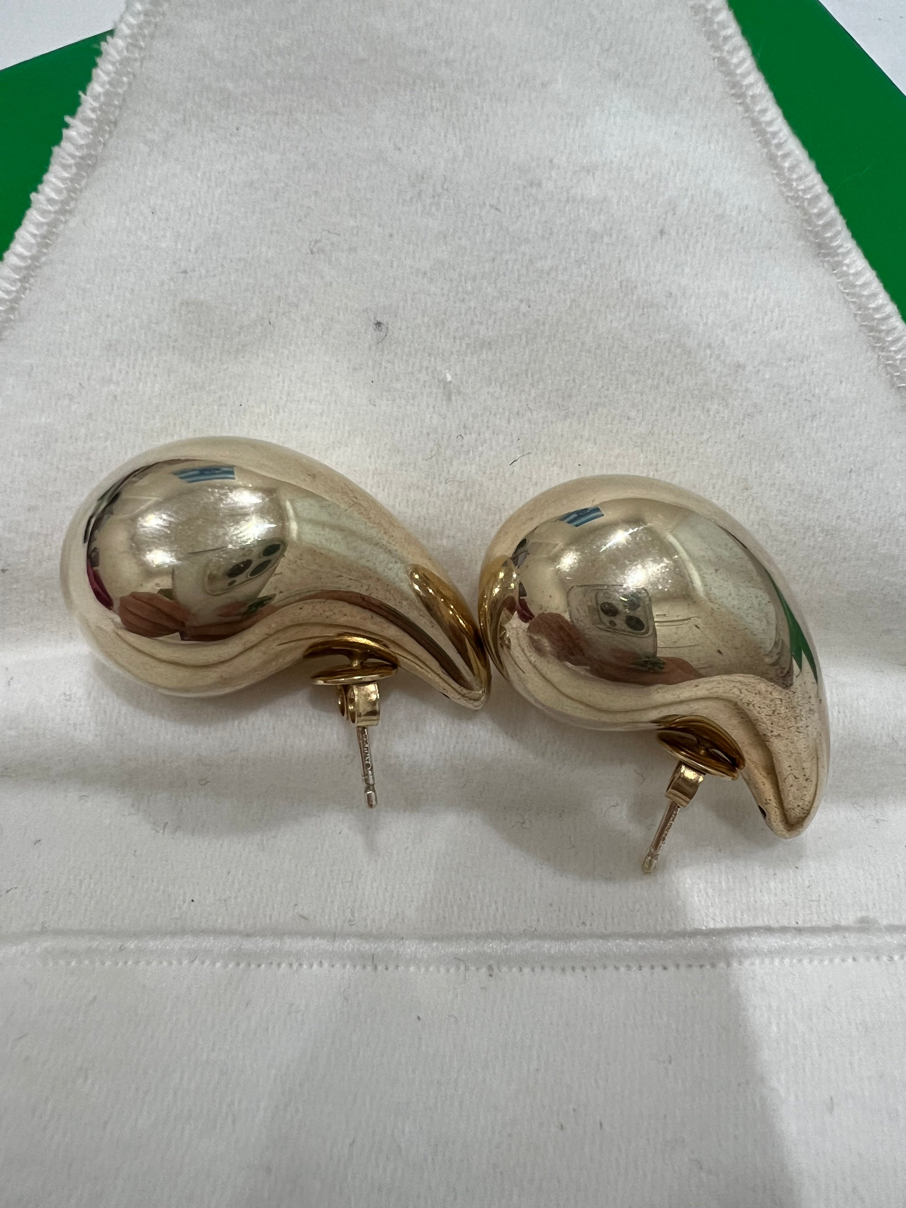 Bottega Veneta Drop Earrings - Gold