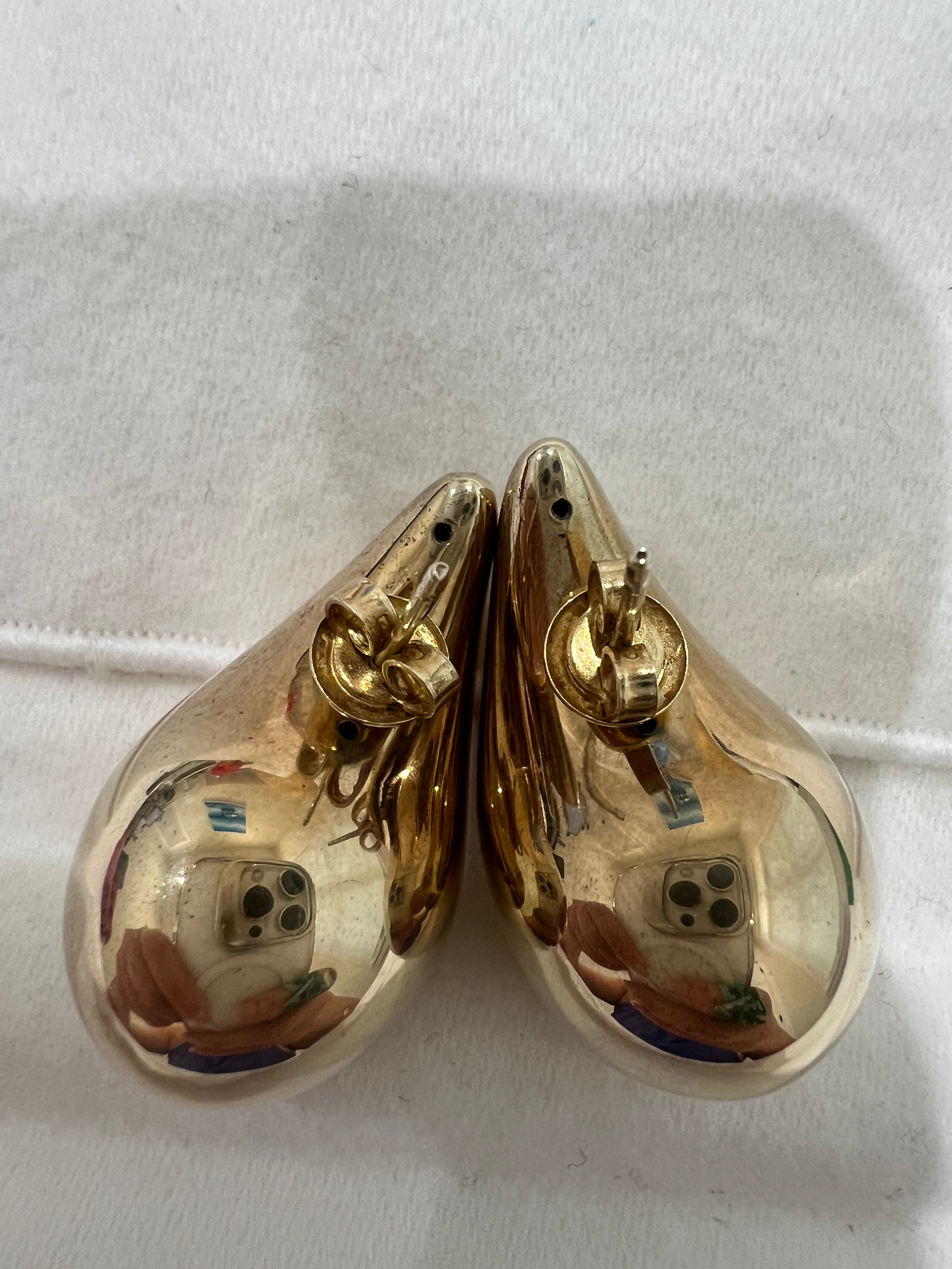 Bottega Veneta Drop Earrings - Gold