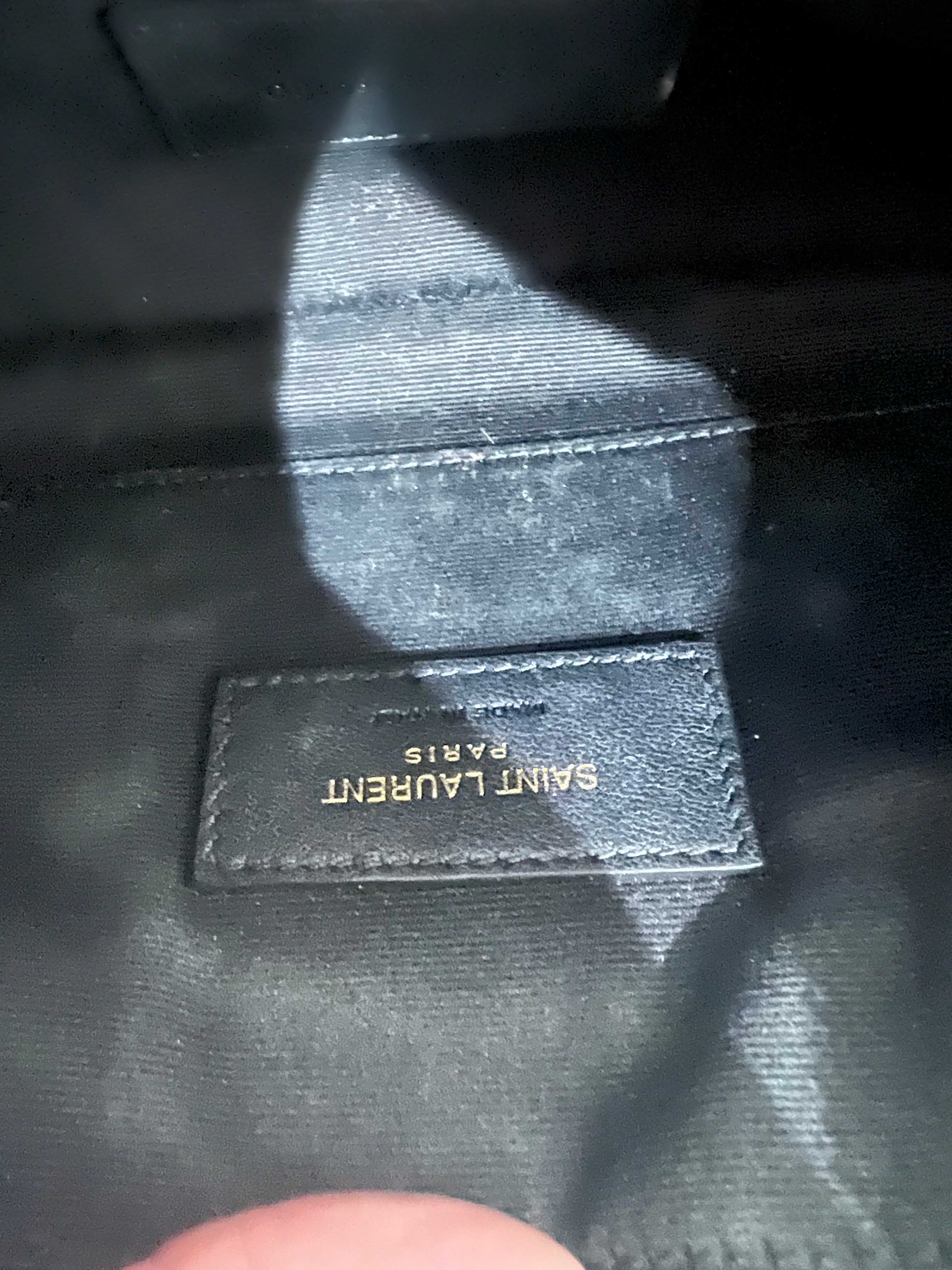 Saint Laurent Cassandre Wristlet
