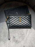 Saint Laurent Cassandre Wristlet