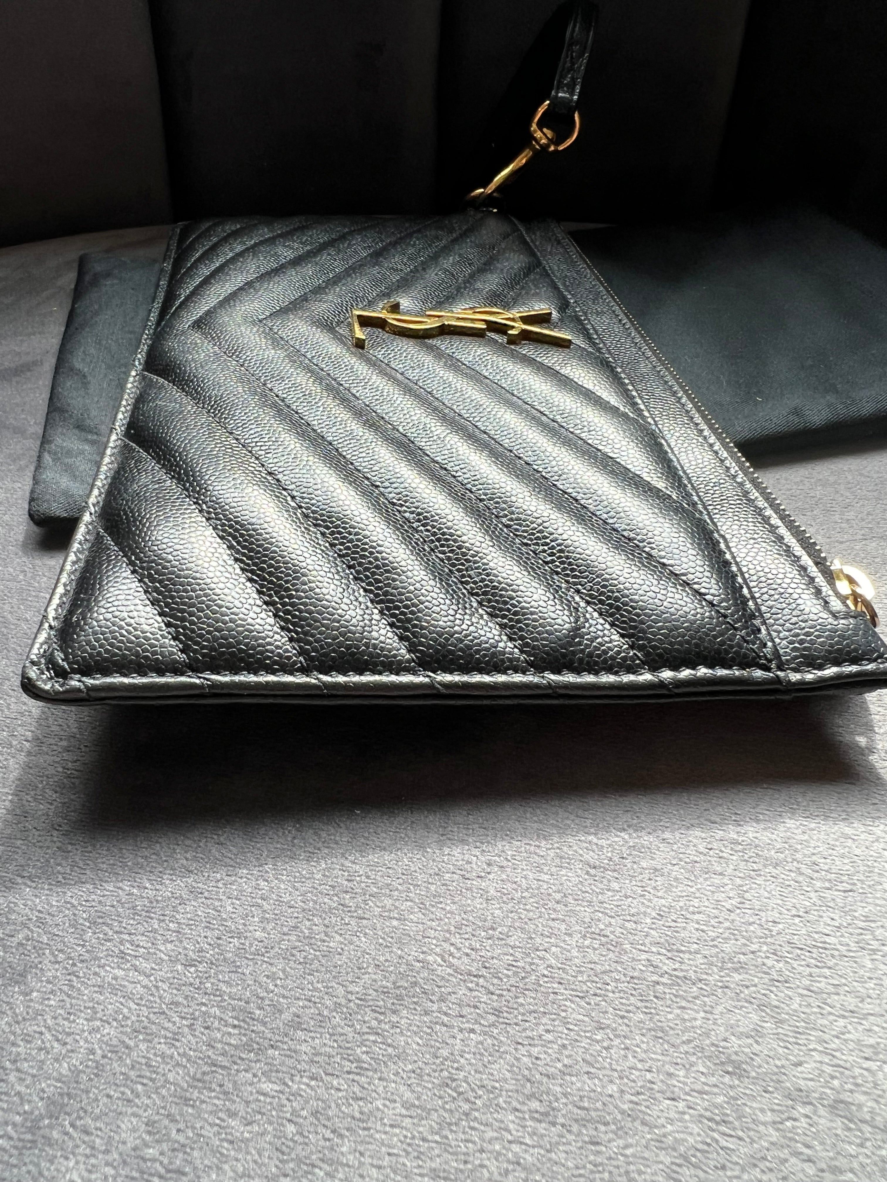 Saint Laurent Cassandre Wristlet