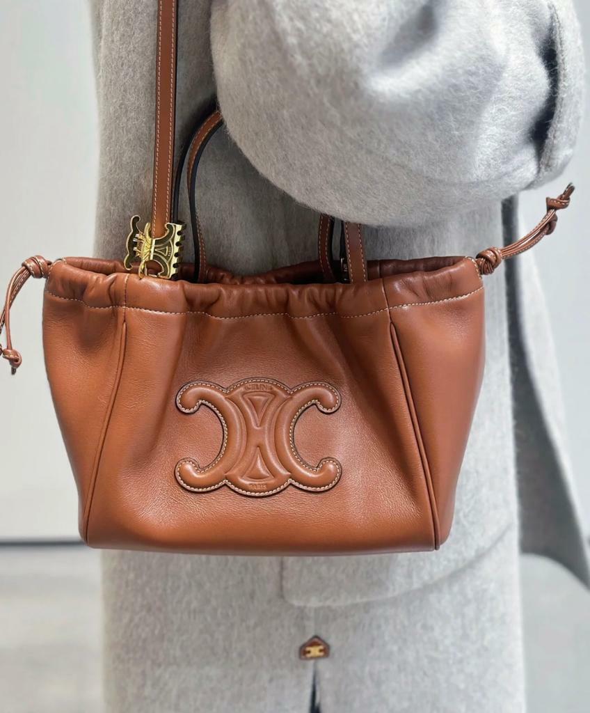 New Celine Triomphe Cabas crossbody bag