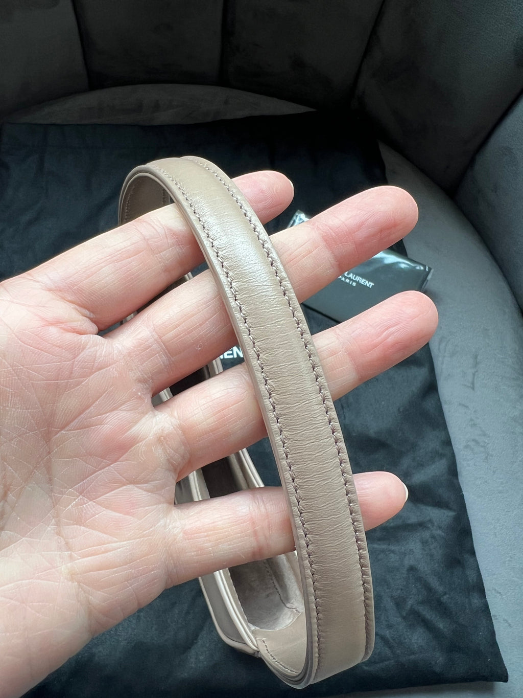 YSL  Le 5 A 7 Hobo Rosy Sand