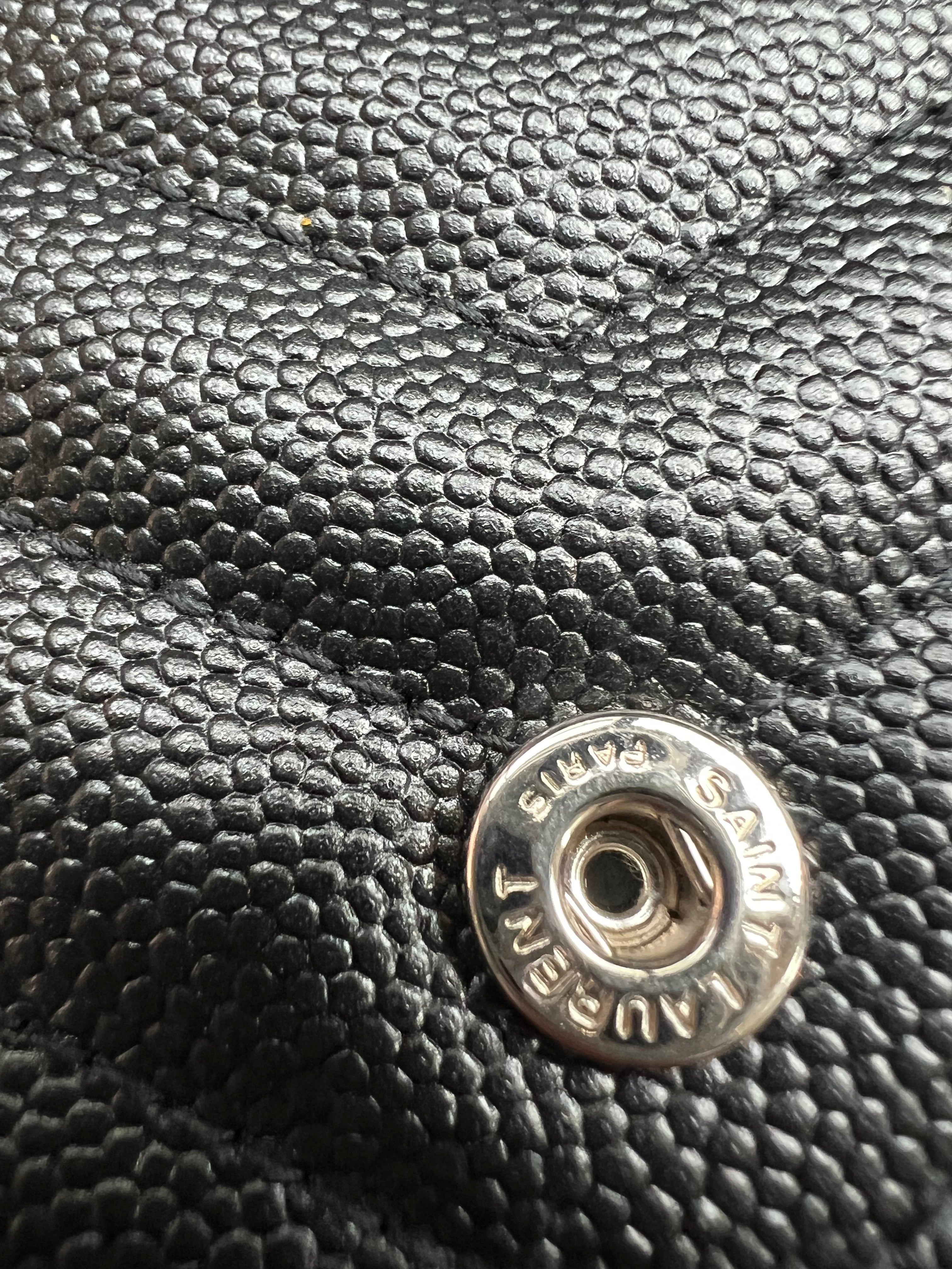 YSL cassandre envelope flap wallet on chain