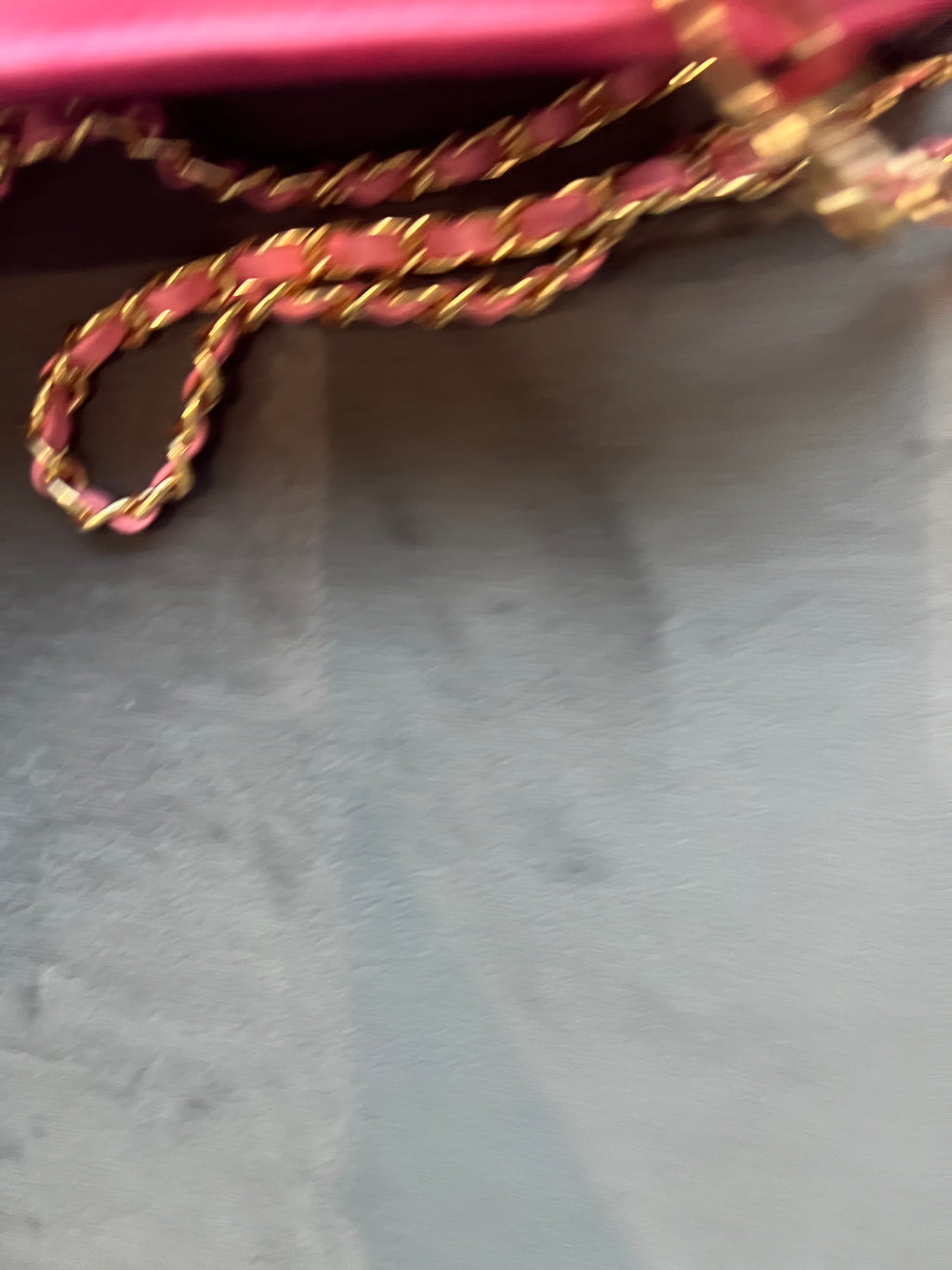 Chanel caviar mini wallet on chain
