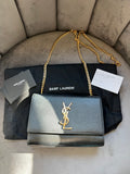 KATE SMALL IN GRAIN DE POUDRE EMBOSSED LEATHER