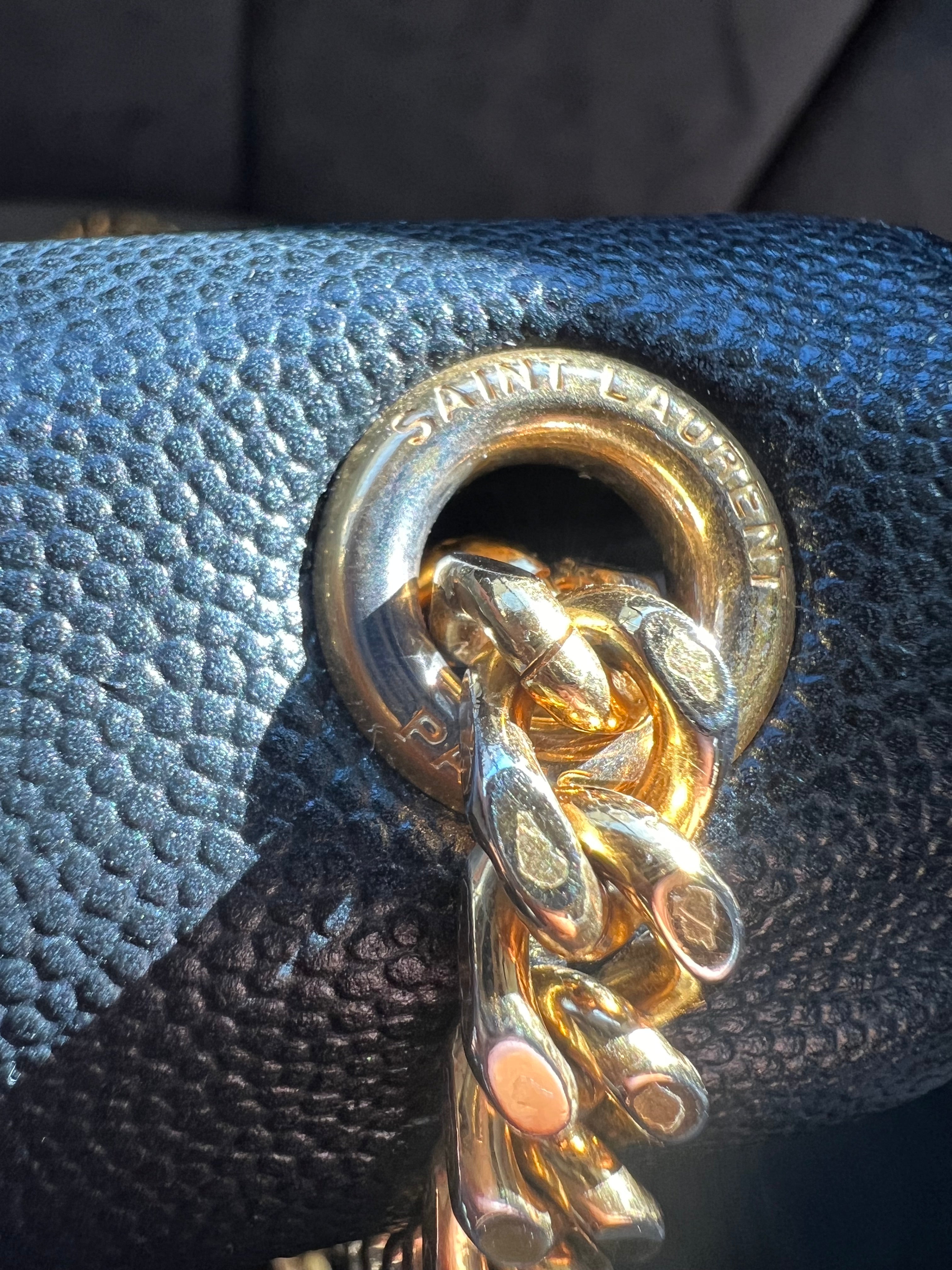 KATE SMALL IN GRAIN DE POUDRE EMBOSSED LEATHER