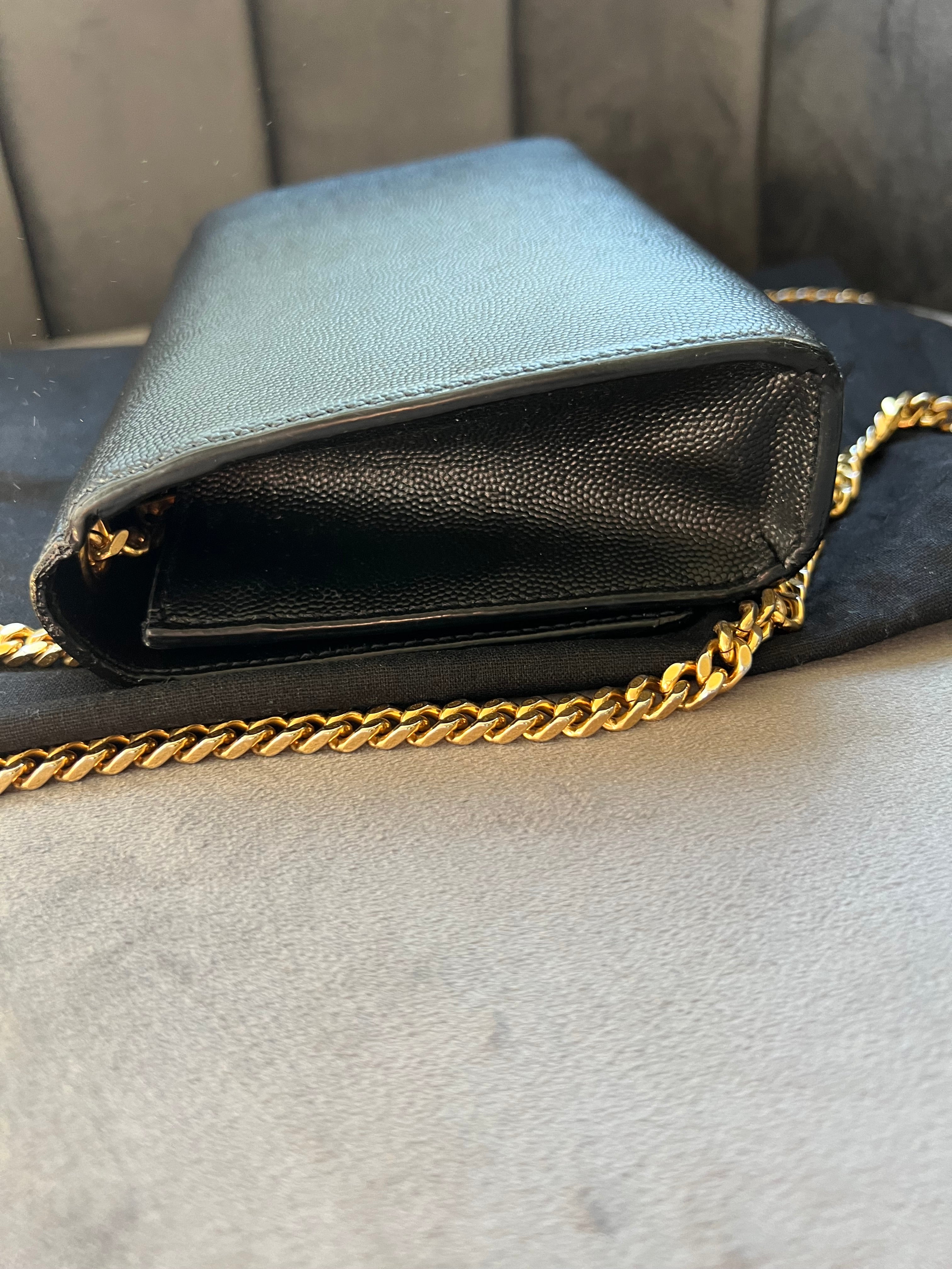 KATE SMALL IN GRAIN DE POUDRE EMBOSSED LEATHER