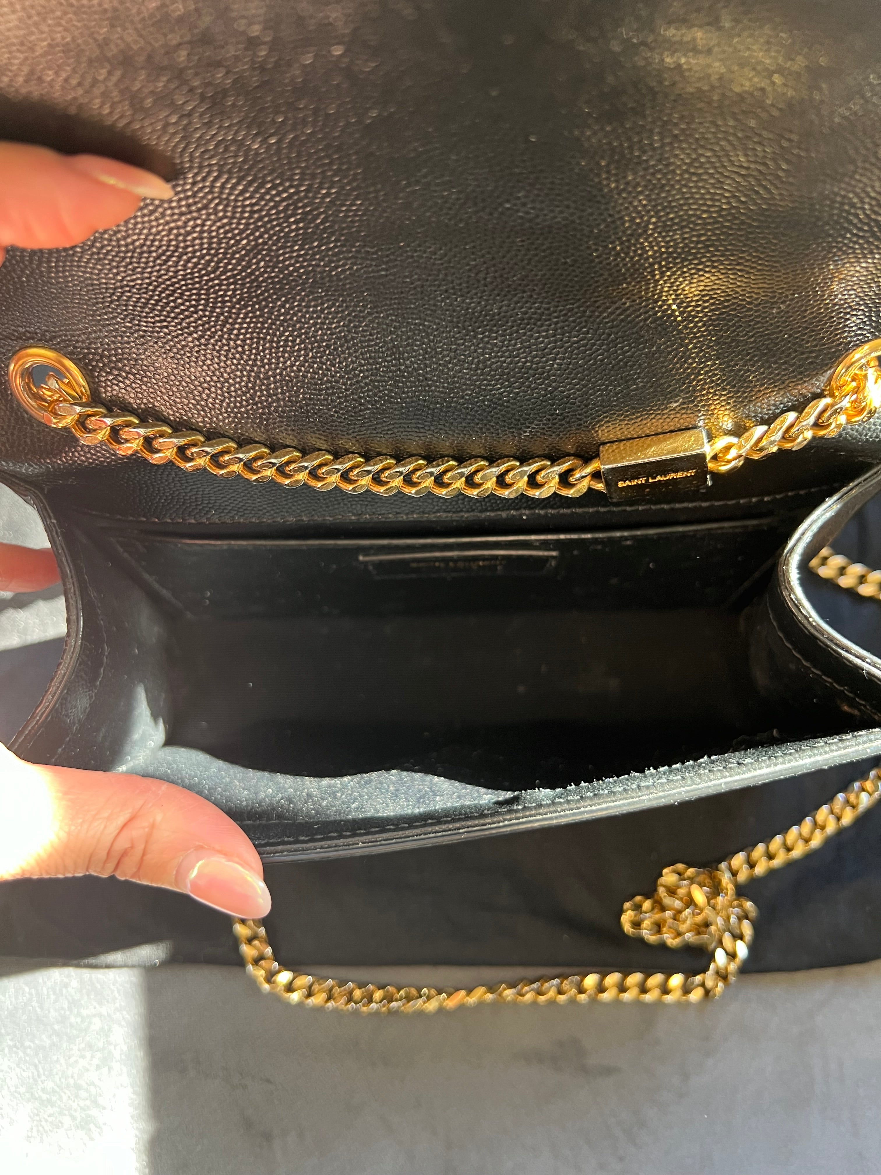 KATE SMALL IN GRAIN DE POUDRE EMBOSSED LEATHER