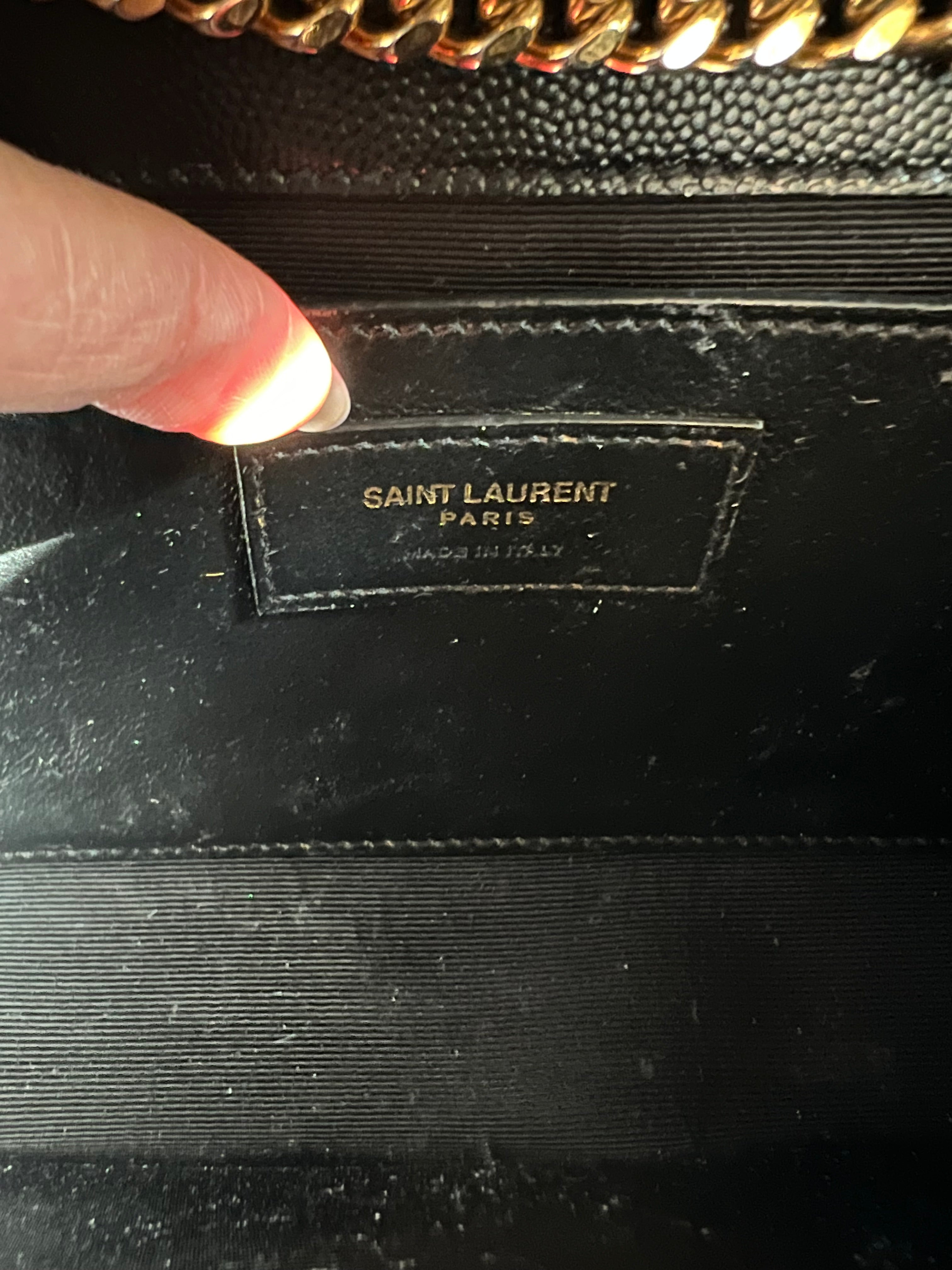KATE SMALL IN GRAIN DE POUDRE EMBOSSED LEATHER