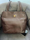 Chanel Exec Cerf Tote caviar 24k gold