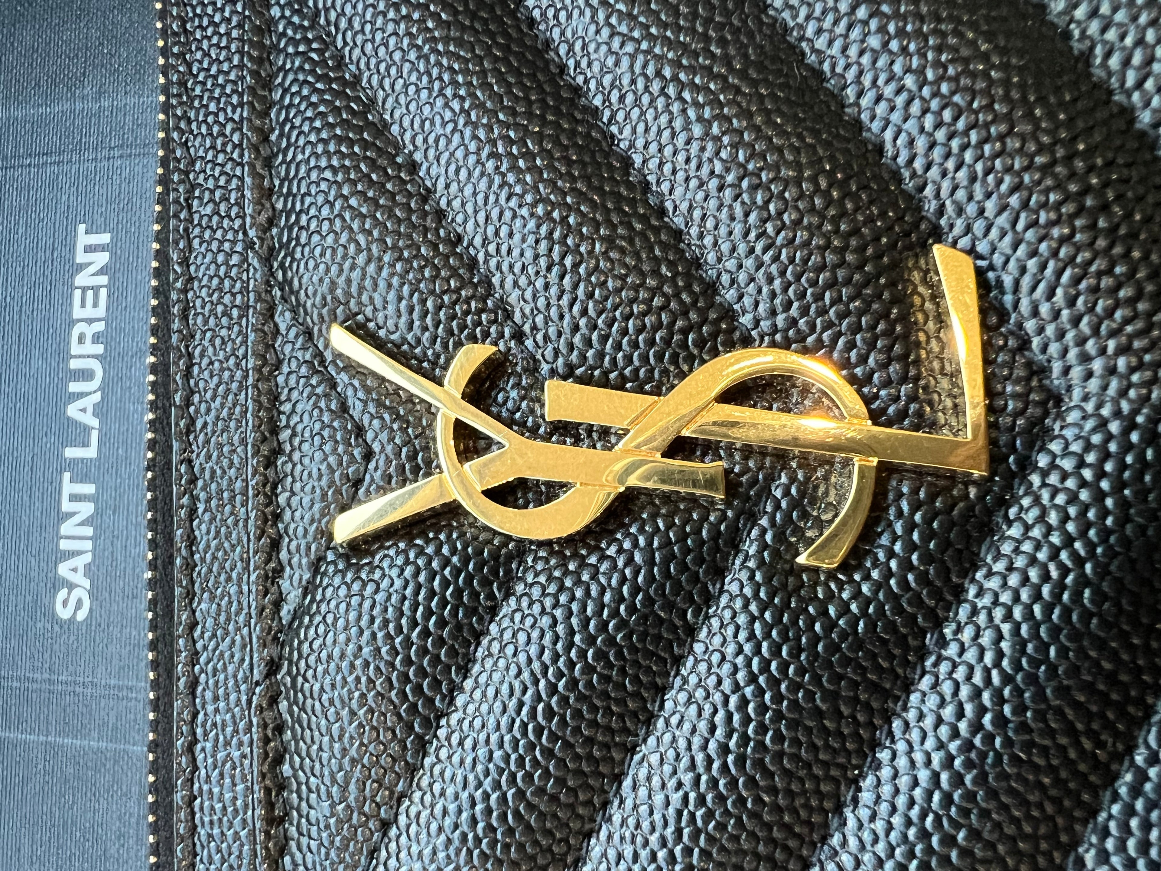 New Saint Laurent Monogram Wristlet