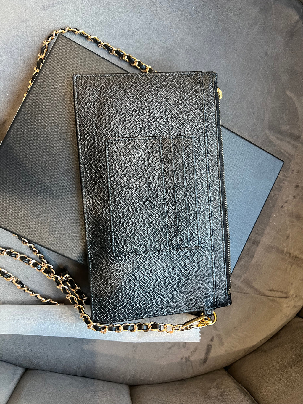 New Saint Laurent Monogram Wristlet