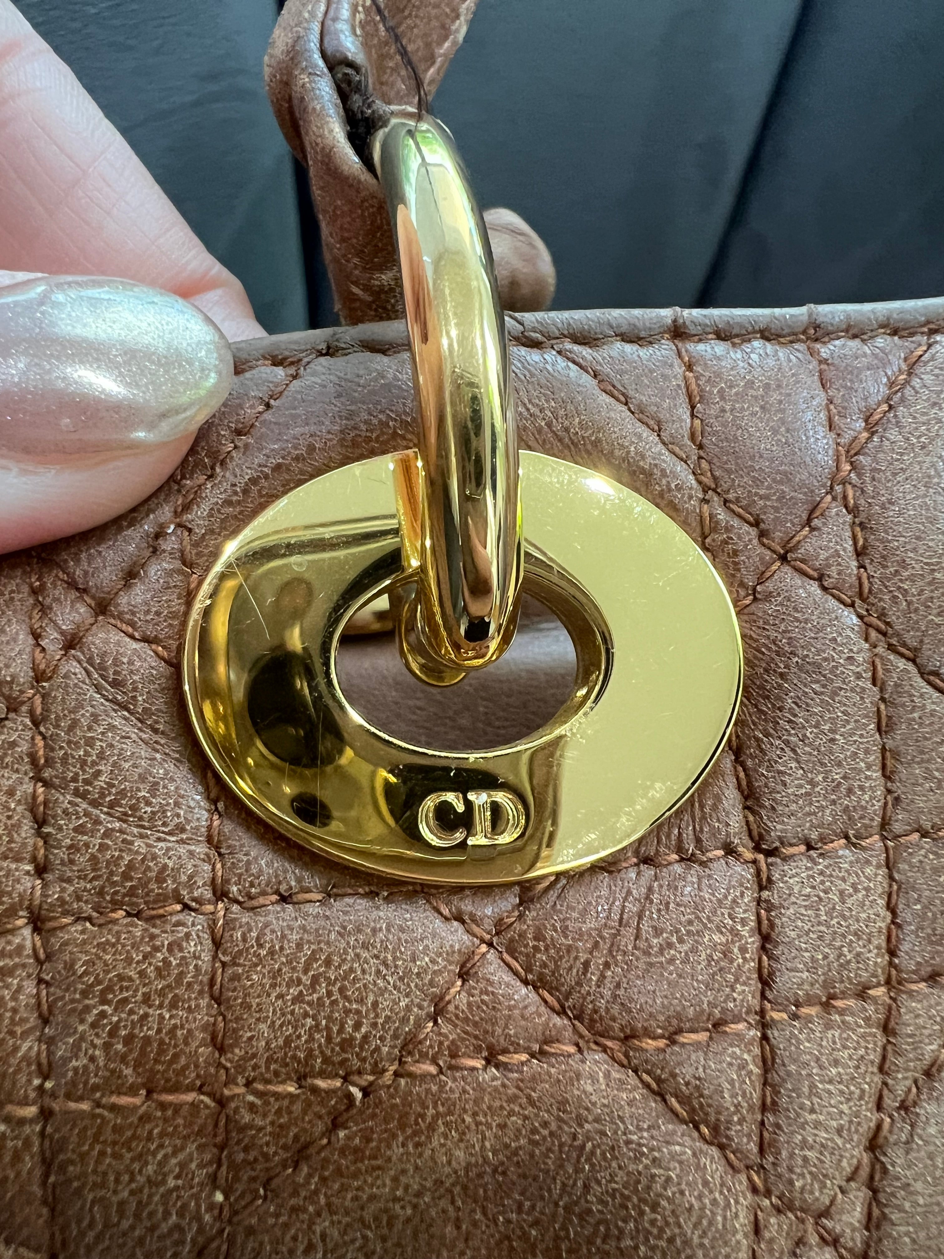 Dior Cannage Shopping Tote